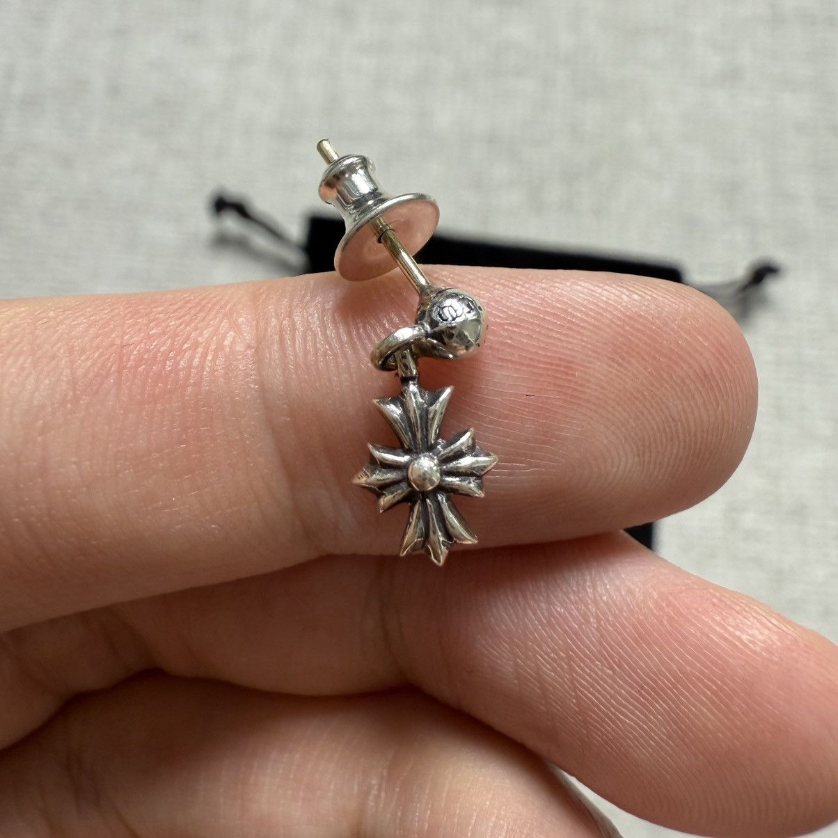 Chrome Hearts Chrome Hearts Tiny E Earring Size ONE SIZE - 5 Thumbnail