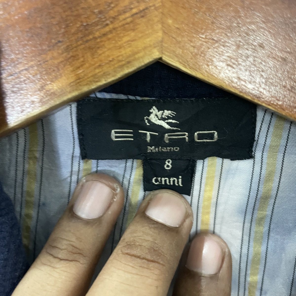 Etro Vintage Etro Milano Jacket Size S / US 4 / IT 40 - 5 Thumbnail