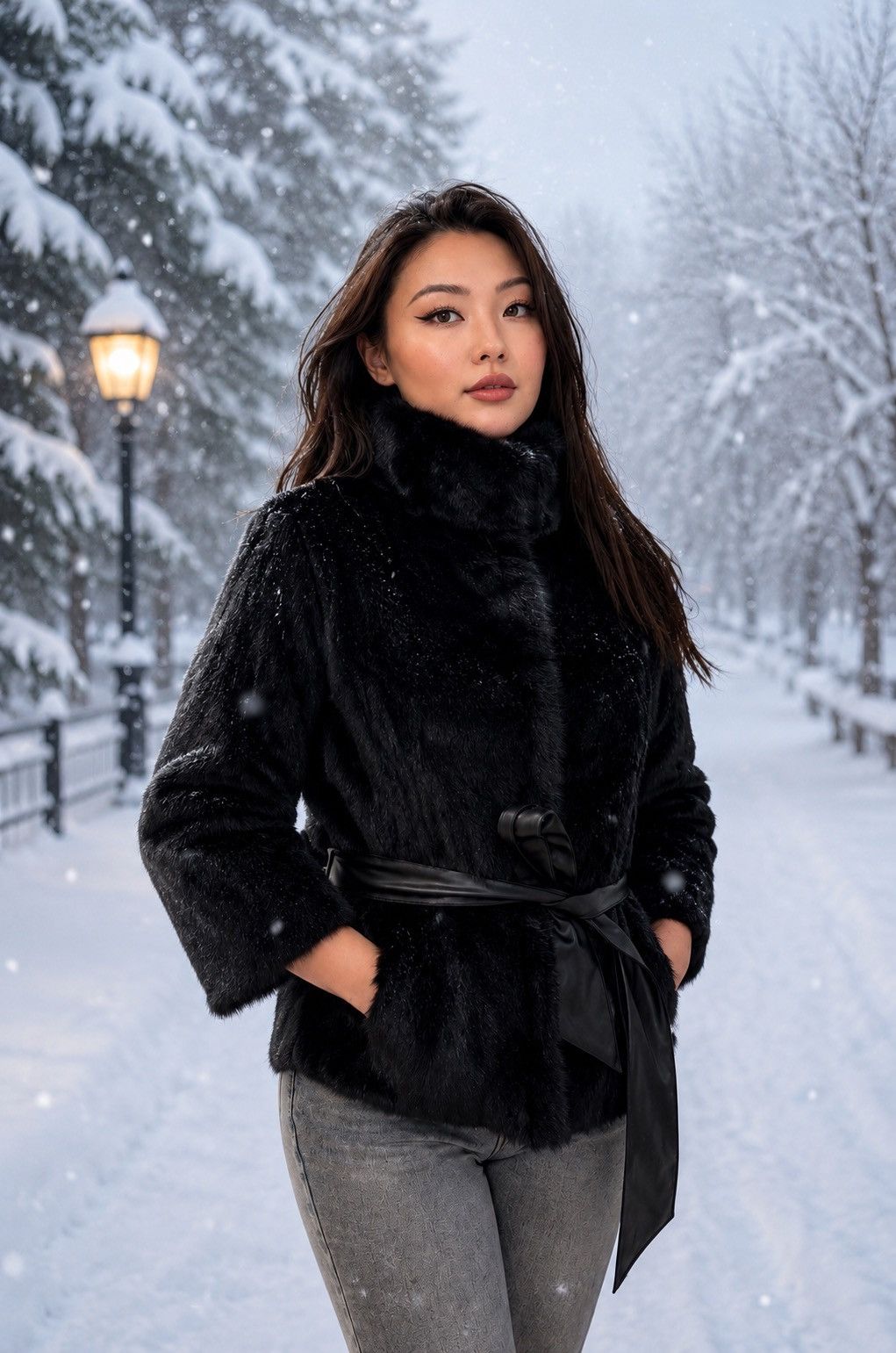 Other Luxury Mink Fur Short Jacket Women's Size 42 (XS-S-M) Black Size M / US 6-8 / IT 42-44 - 6 Thumbnail