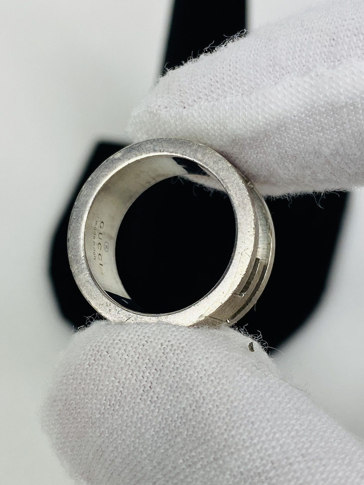 Gucci Gucci .925 Silver G Ring Size IT 8 Size ONE SIZE - 6 Thumbnail