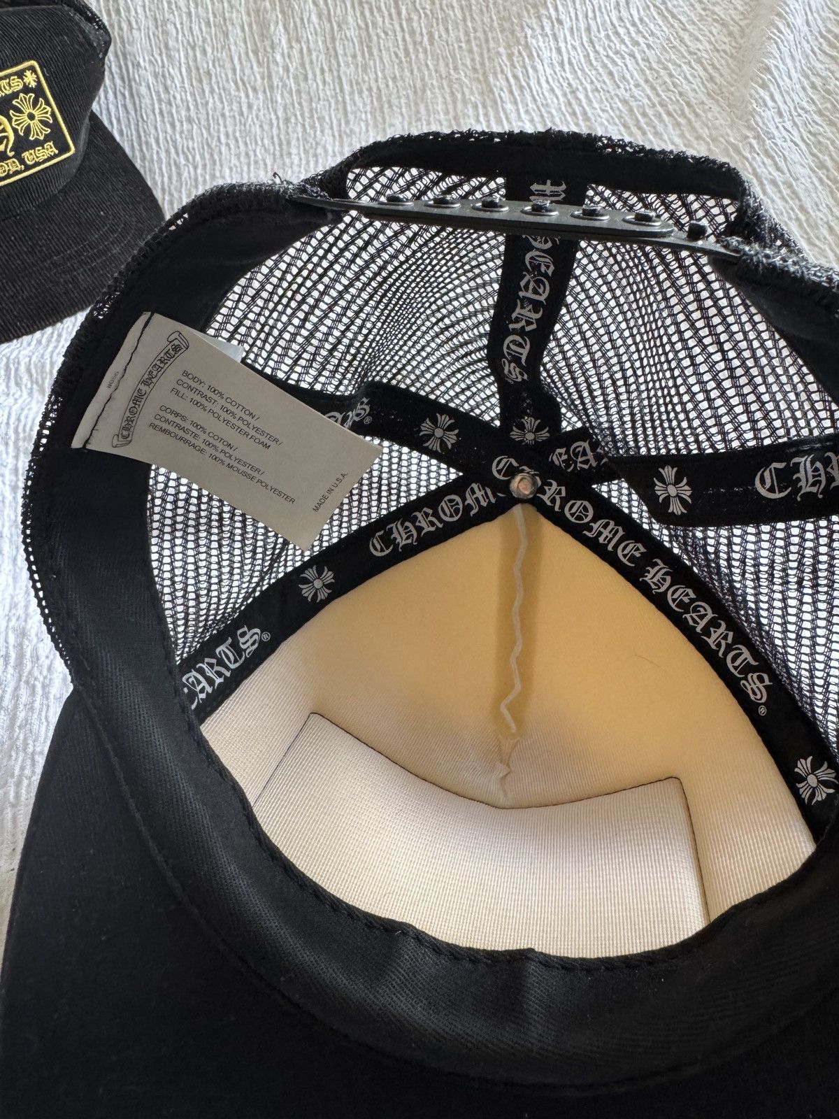 Chrome Hearts Chrome hearts white trucker hat Size ONE SIZE - 3 Thumbnail