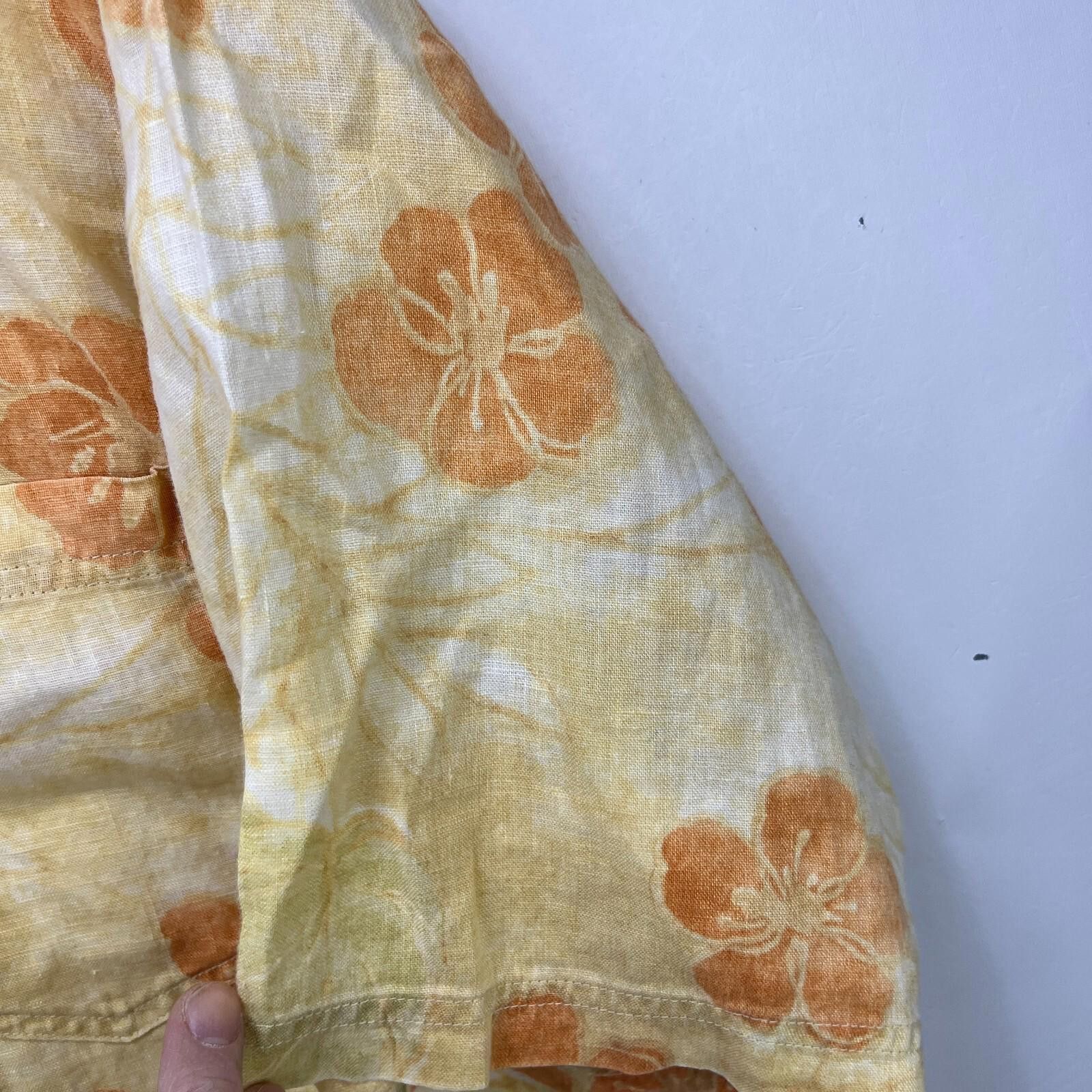 Tommy Bahama Vintage Tommy Bahama Hawaiian Flower Button Up Shirt Large Size US L / EU 52-54 / 3 - 4 Thumbnail