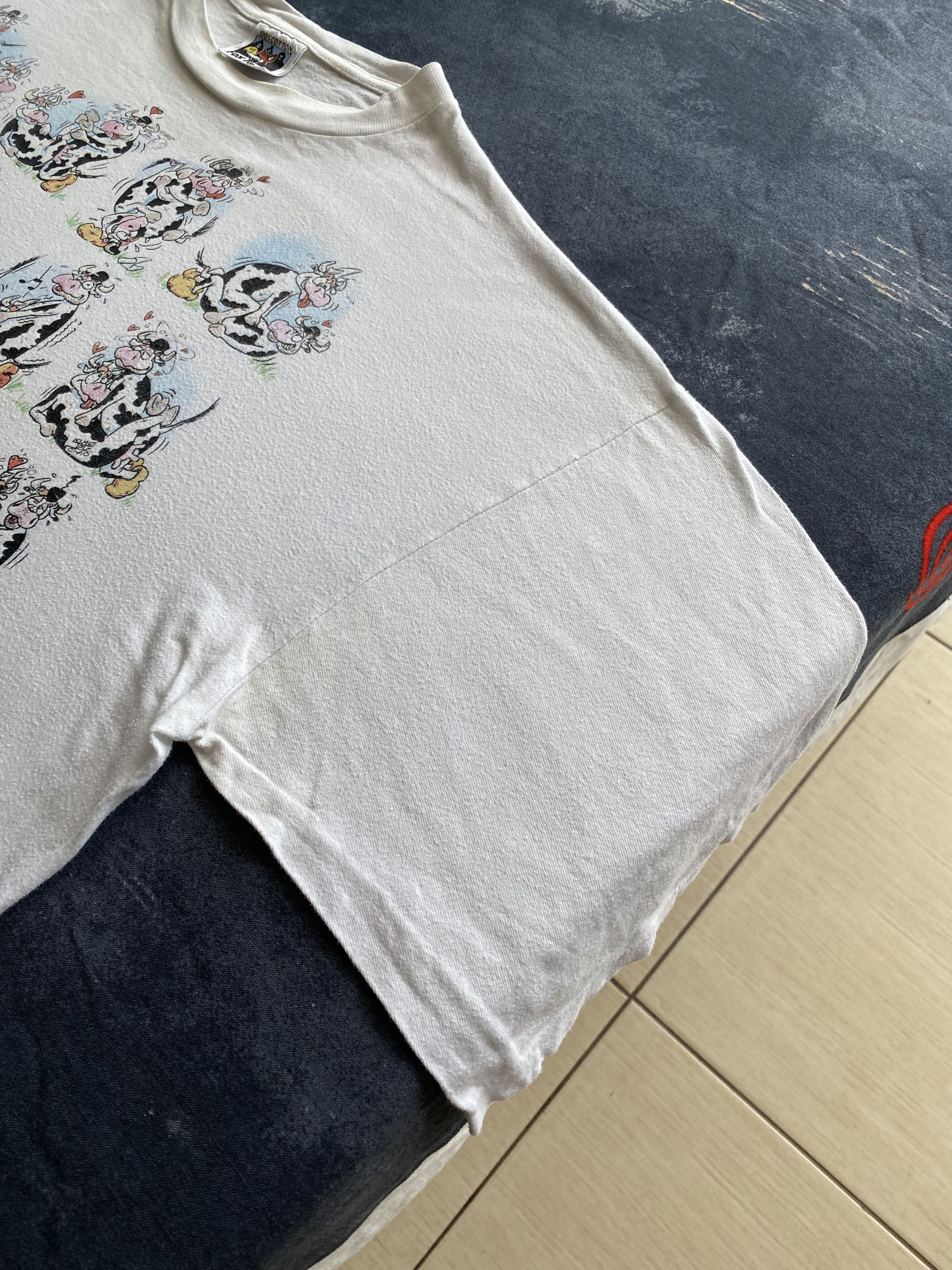 Cartoon Network Fox Tees Going Dutch Vintage 90s Holland Cows Sex Tee Size US XL / EU 56 / 4 - 14 Thumbnail
