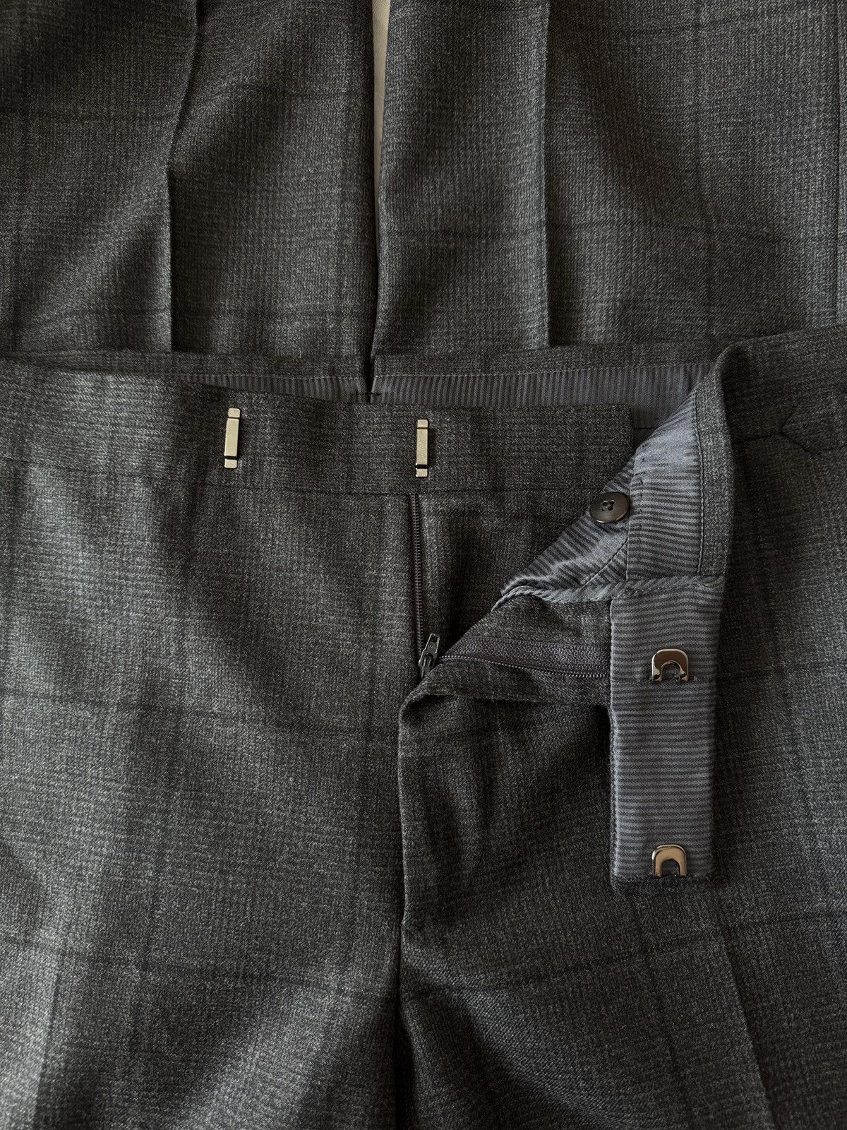Tom Ford 🔥🔥 Tom Ford Check Wool Trousers Size US 36 / EU 52 - 9 Thumbnail