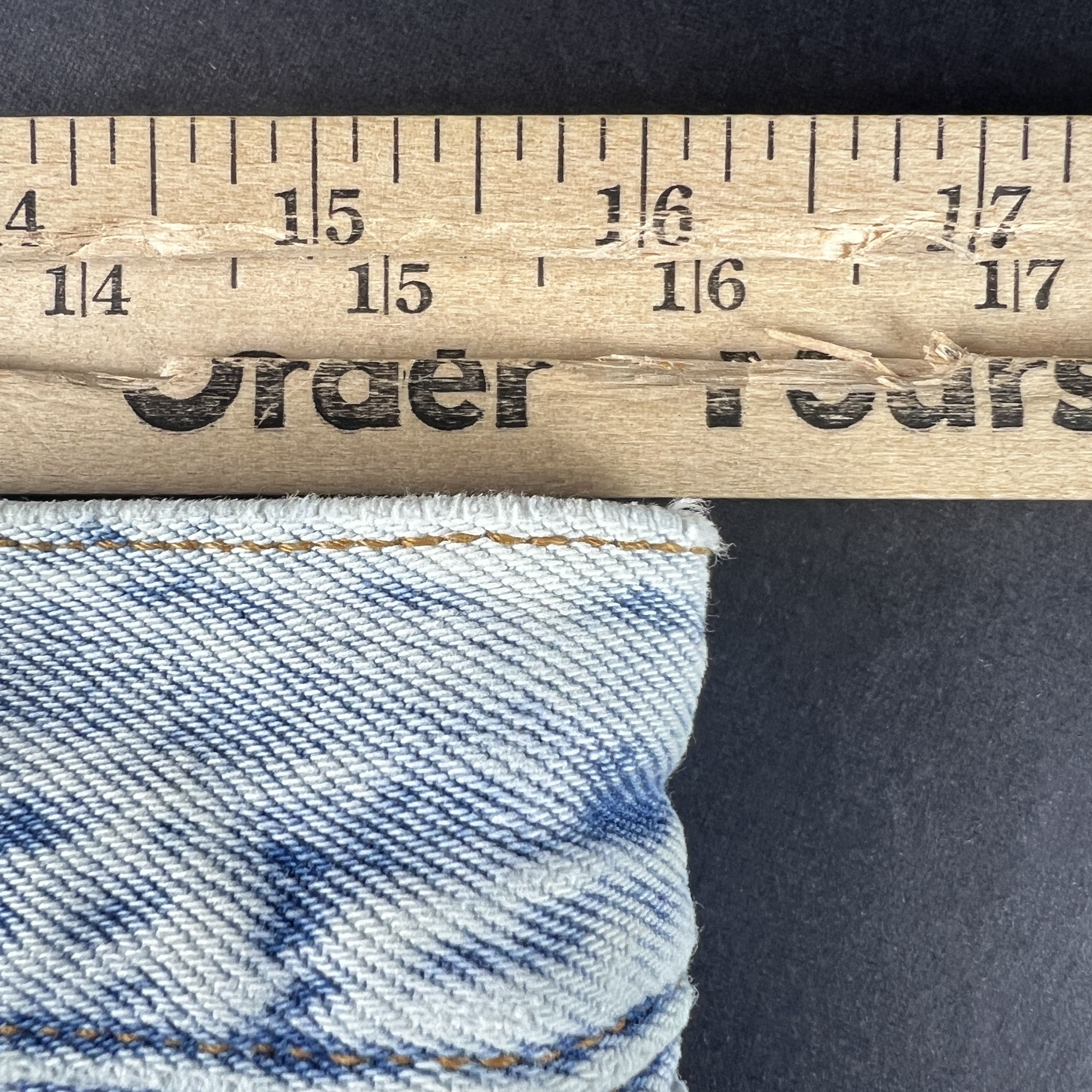 Levi's × Vintage VTG Levi's Jean Shorts 501 Straight Distressed Denim Jorts Size US 32 / EU 48 - 21 Thumbnail