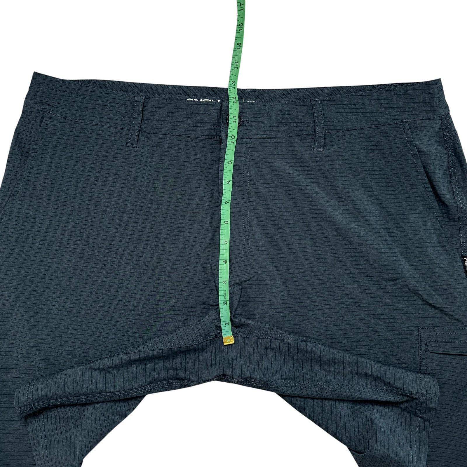 O'Neill O’NEILL Crossover Hybrid Blue Gray Stripe Short 40 Men Size US 40 / EU 56 - 6 Thumbnail
