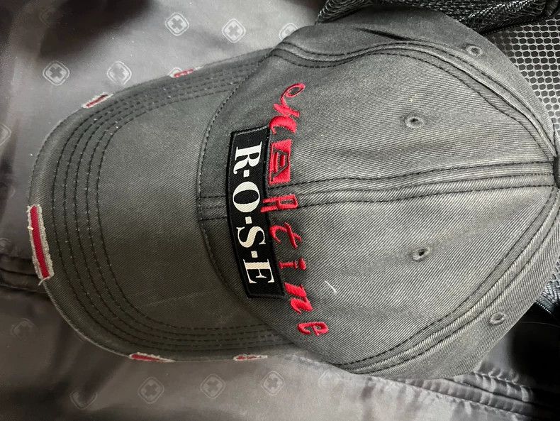 Martine Rose Martine Rose 25SS gray letter embroidered damaged duckbill Size ONE SIZE - 2 Thumbnail