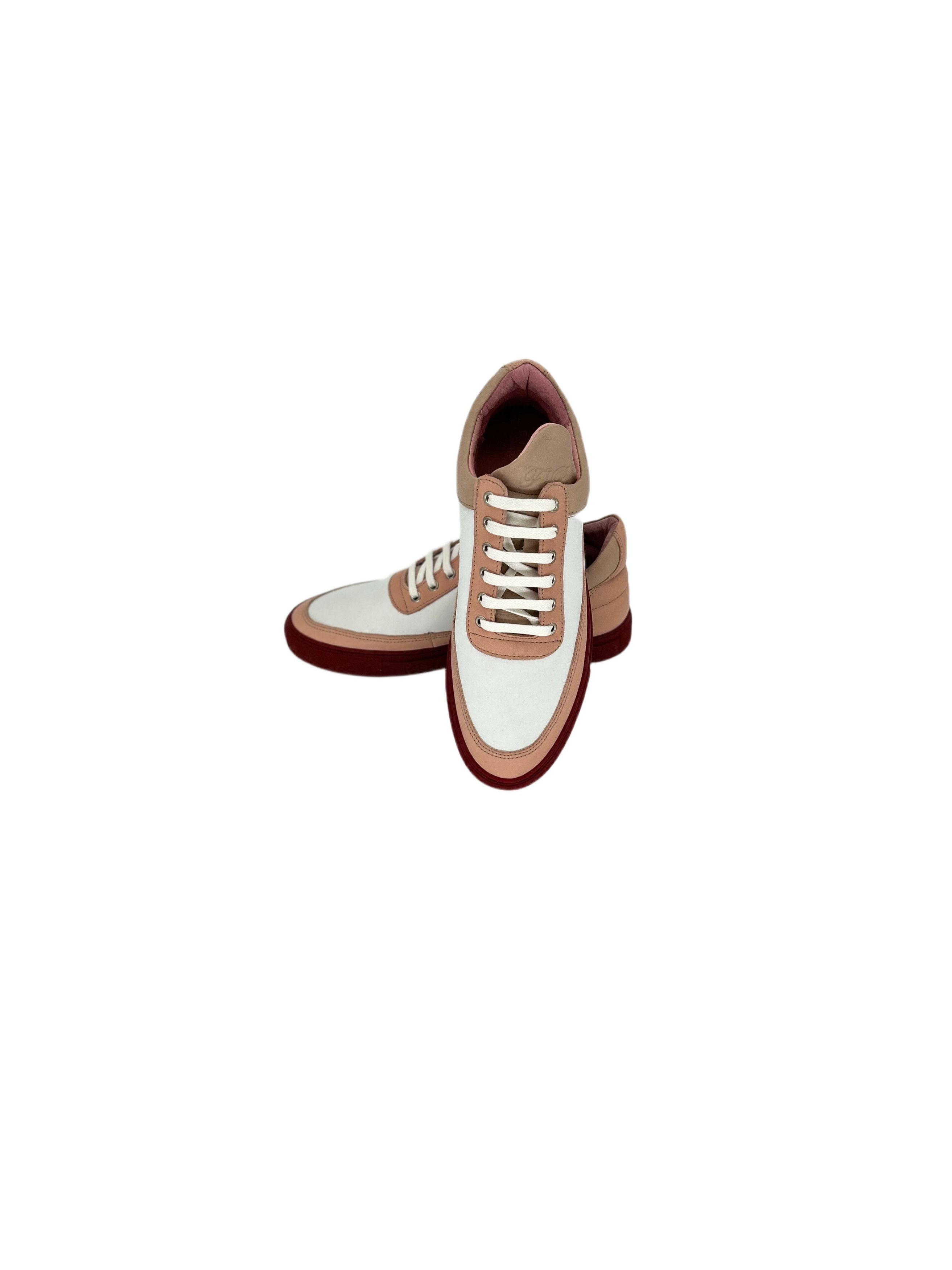 Filling Pieces Filling Pieces Low Top Nude Bladeux White Trainers Size US 7 / EU 40 - 5 Thumbnail