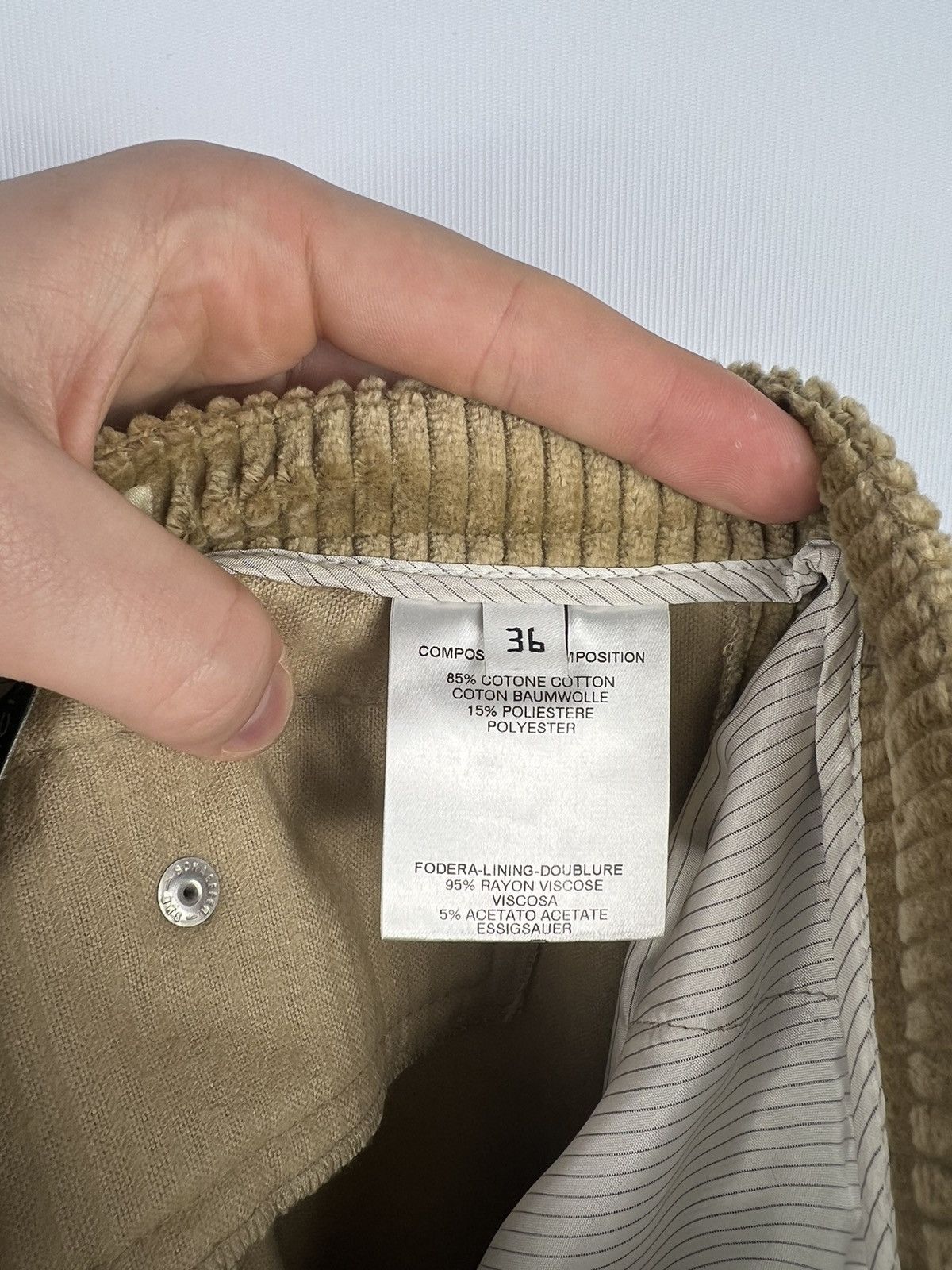 Balenciaga Beige Balenciaga Pants (new with tags) Size 26" / US 2 / IT 38 - 10 Thumbnail