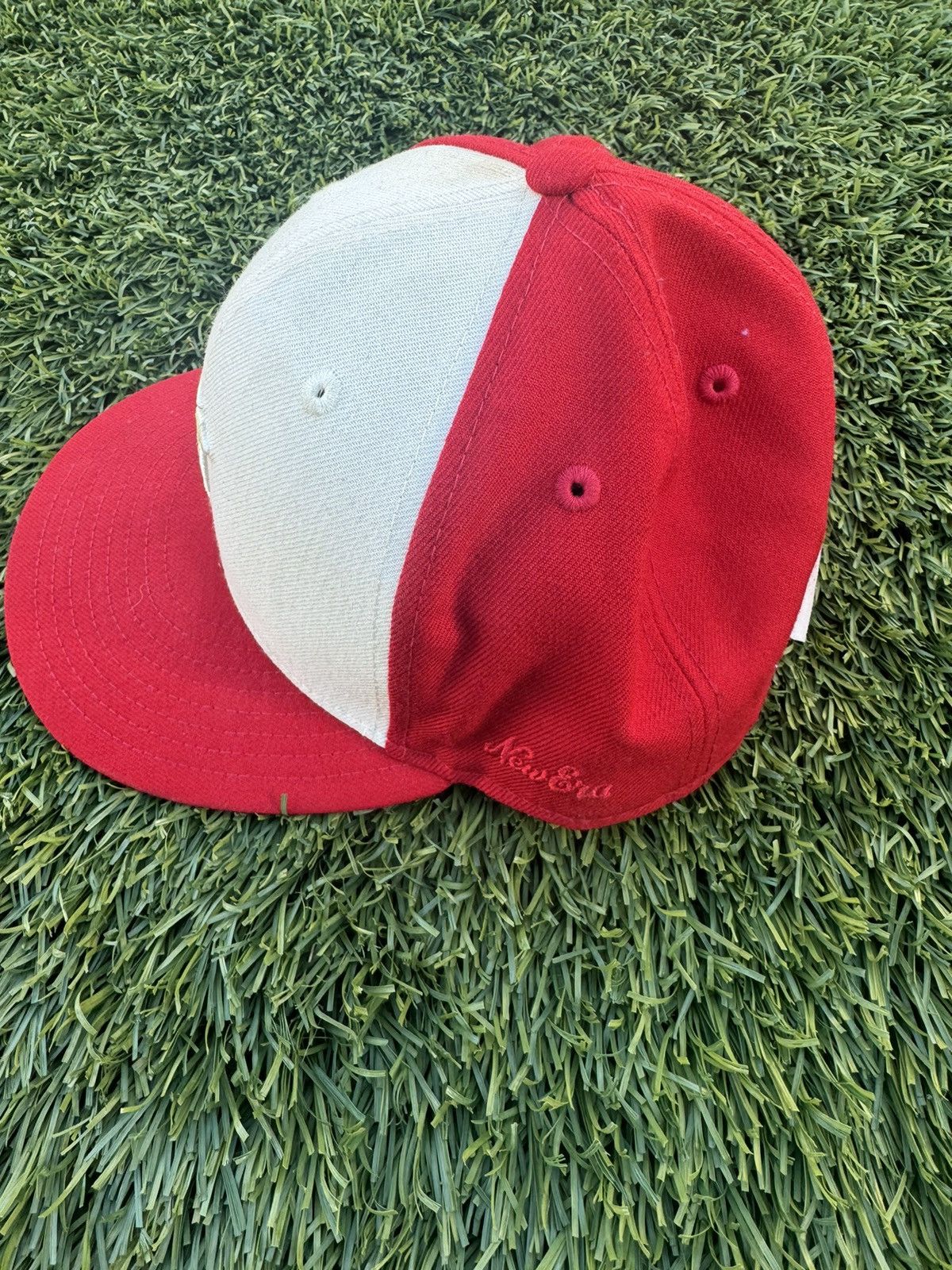 Fear of God × MLB × New Era Fear Of God x New Era MLB Fitted Red/White Size 7 Size ONE SIZE - 2 Thumbnail