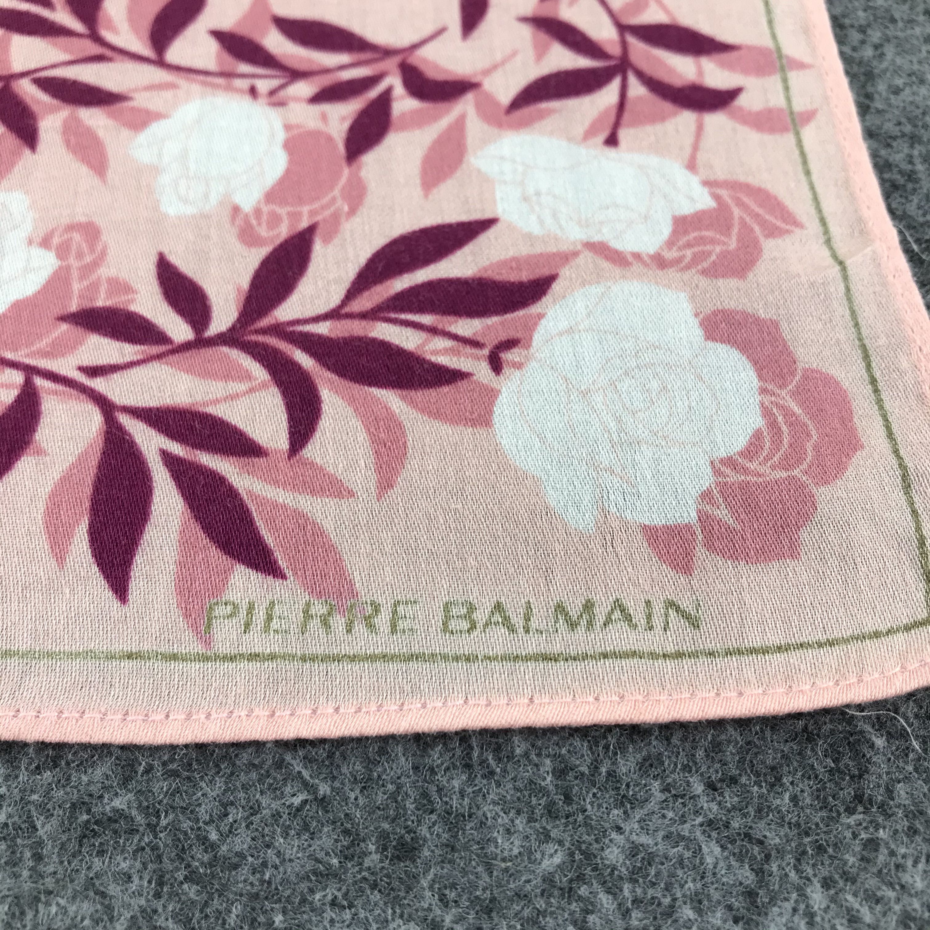 Pierre Balmain Pierre Balmain Handkerchief Neckerchief Bandana H451 Size ONE SIZE - 4 Thumbnail
