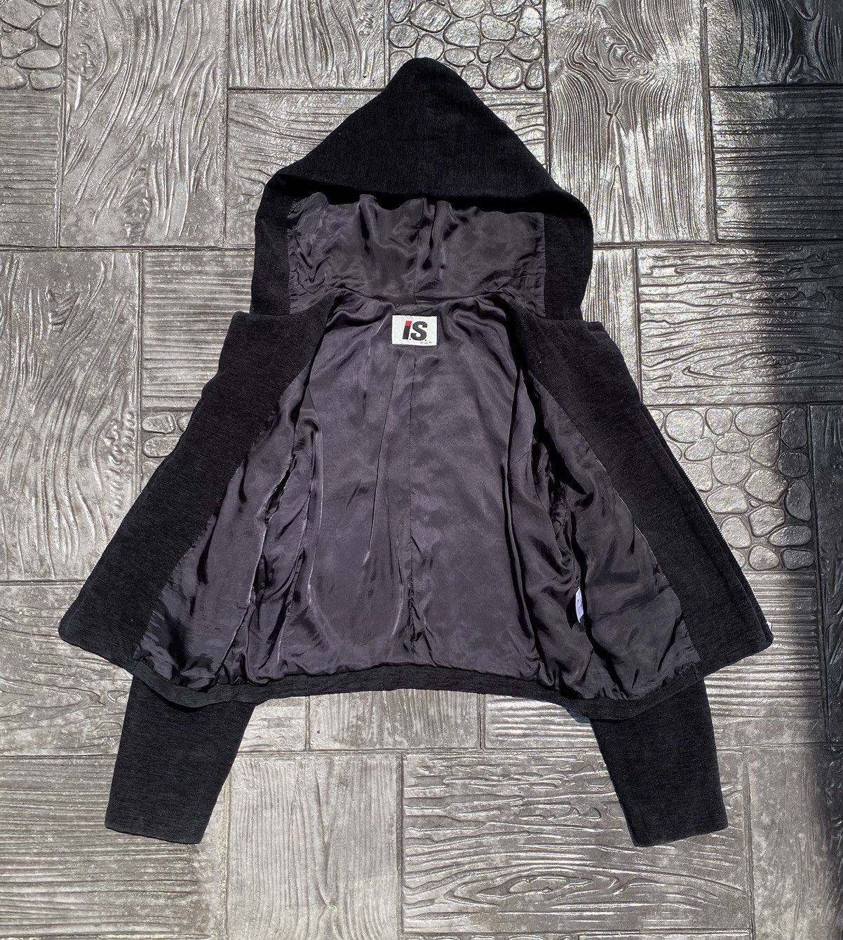 Issey Miyake Archived🔥 80’s Issey Miyake Sport Cropped Corduroy Hoodie Size M / US 6-8 / IT 42-44 - 8 Thumbnail