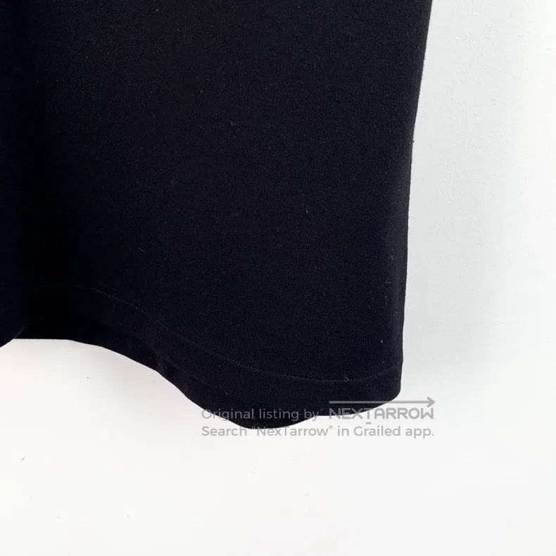 Acne Studios Acne Studios Black Neck Logo Letter Embroidered Short Slee Size US S / EU 44-46 / 1 - 4 Thumbnail