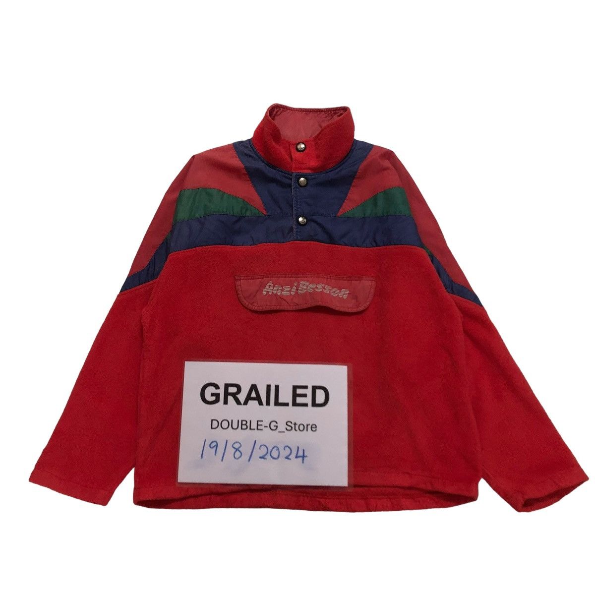 📌VINTAGE ANORAK JACKET BIG POCKET ANZI BESSON ISSEY MIYAKE