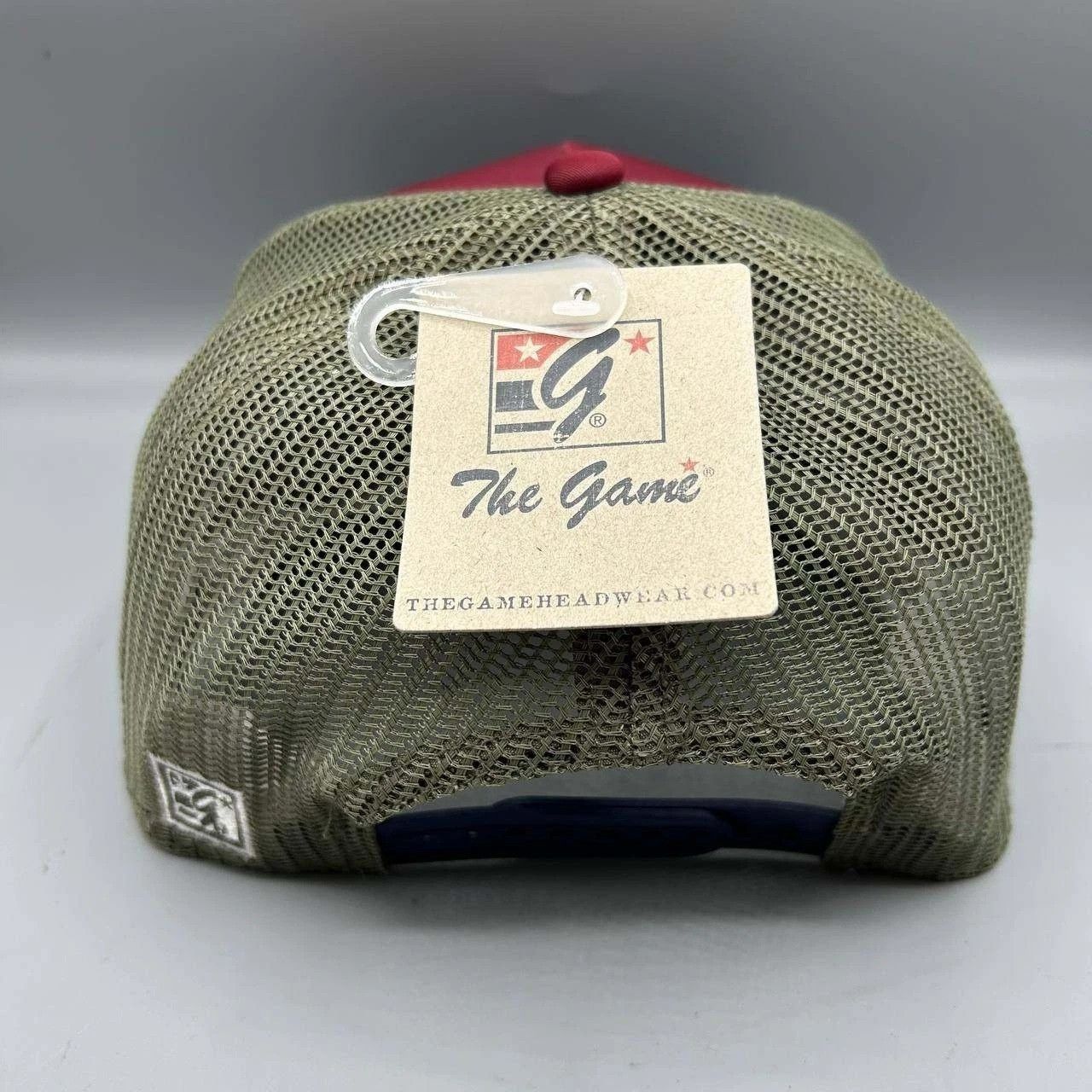 The Game Boulder Colorado Trucker Hat Men Red Blue The Game Snap Back Size ONE SIZE - 8 Thumbnail
