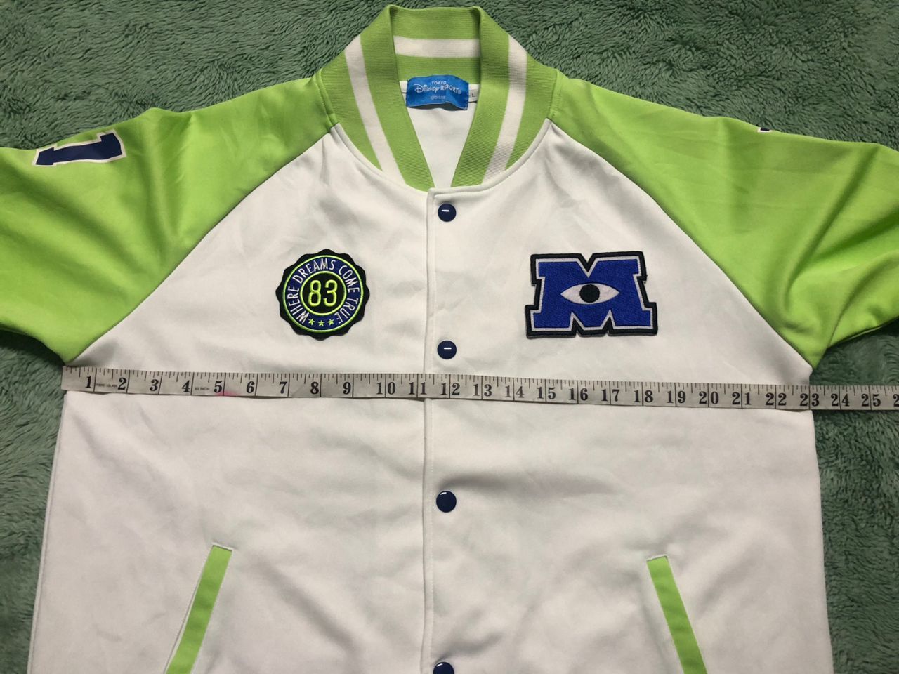 Cartoon Network × Disney MONSTER TOKYO DISNEY RESORT VARSITY NICE DESIGN Size US L / EU 52-54 / 3 - 13 Thumbnail
