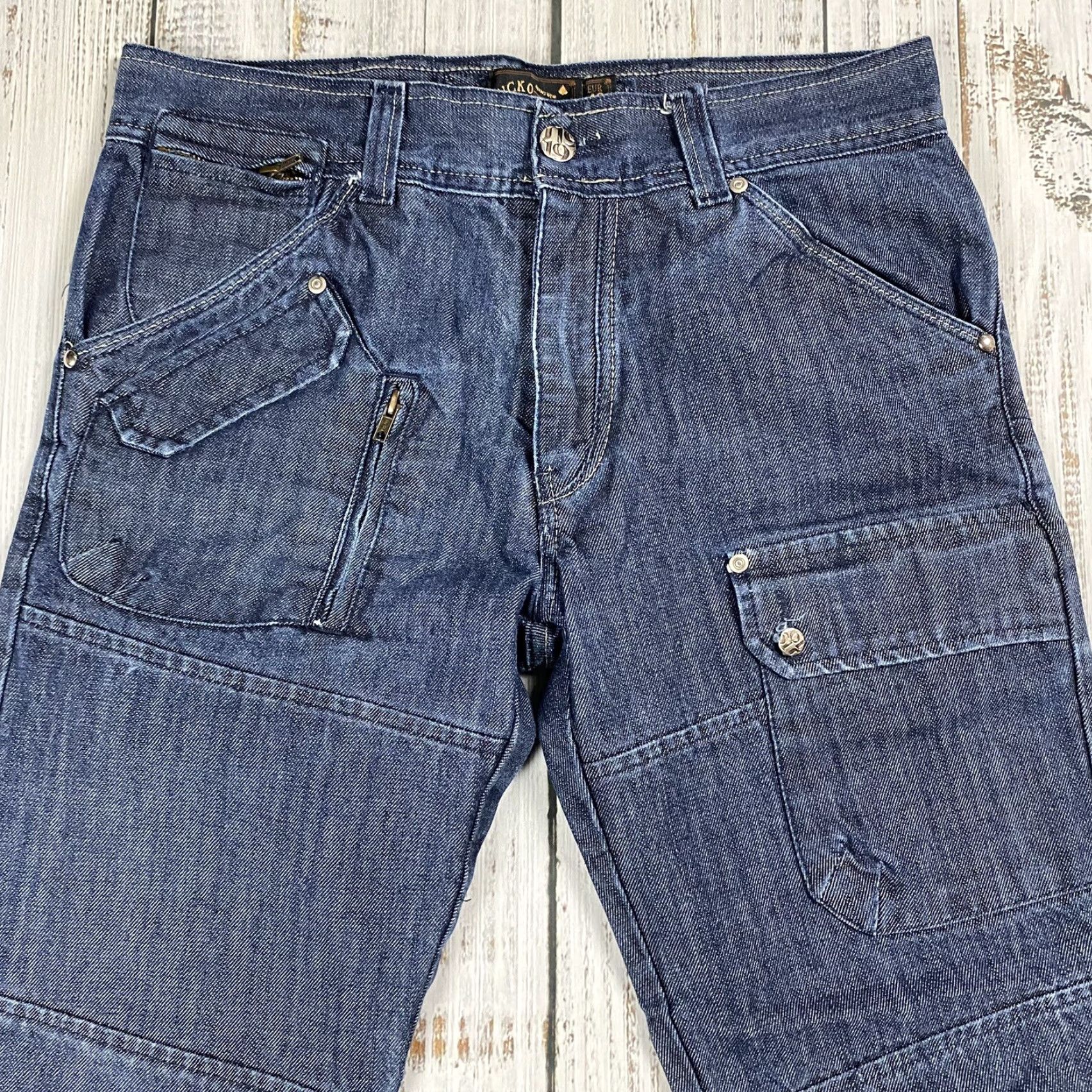 Levi's VINTAGE Levi's Jeans 5-Pocket Cargo Denim Pants Men 32 Blue 90s Streetwear Grunge No N/A Size US 32 / EU 48 - 2 Thumbnail