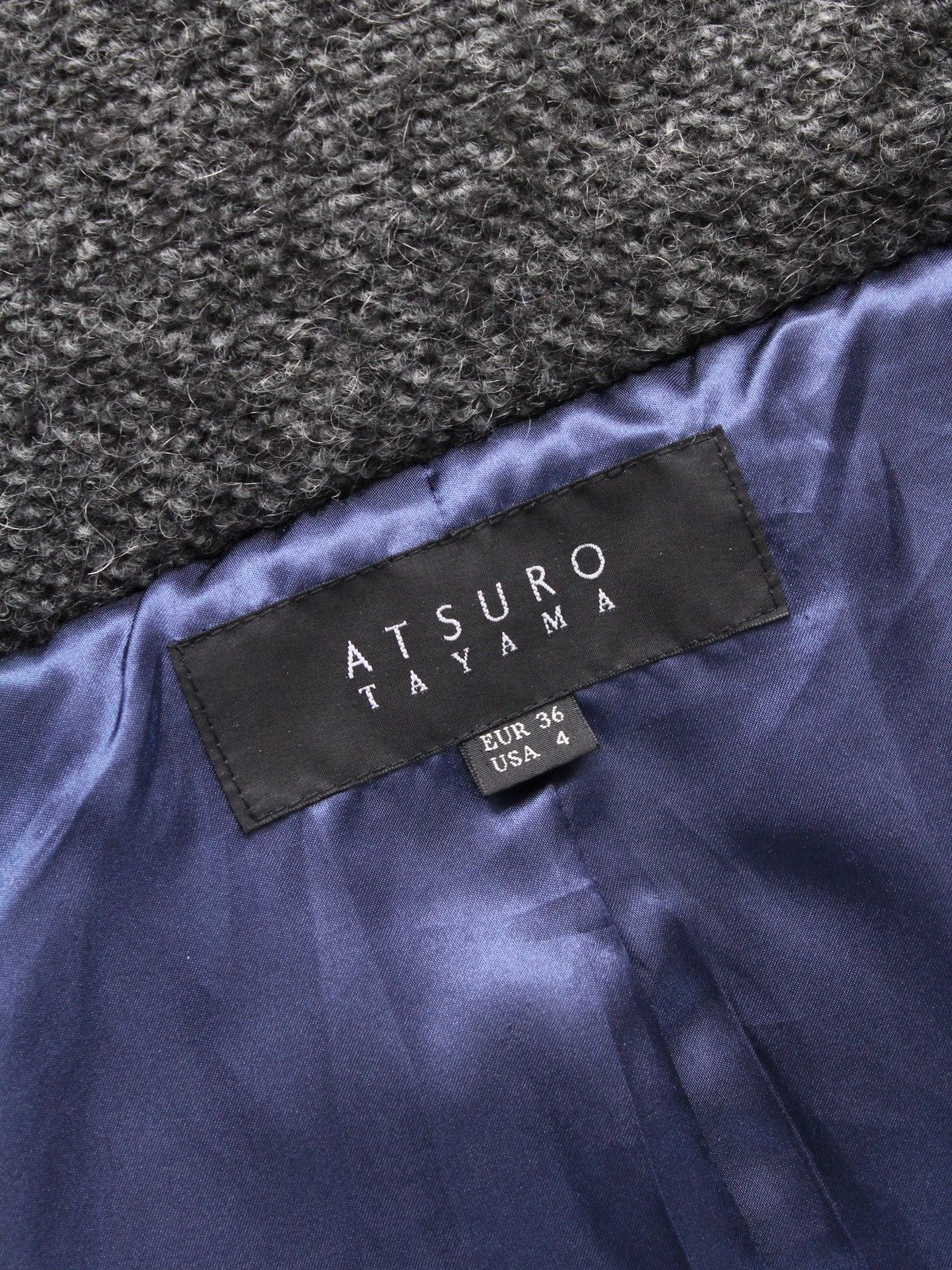 ATSURO TAYAMA × Japanese Brand × Vintage Atsuro Tayama Rare Women’s Fuzzy Down Jacket Size S / US 4 / IT 40 - 10 Thumbnail