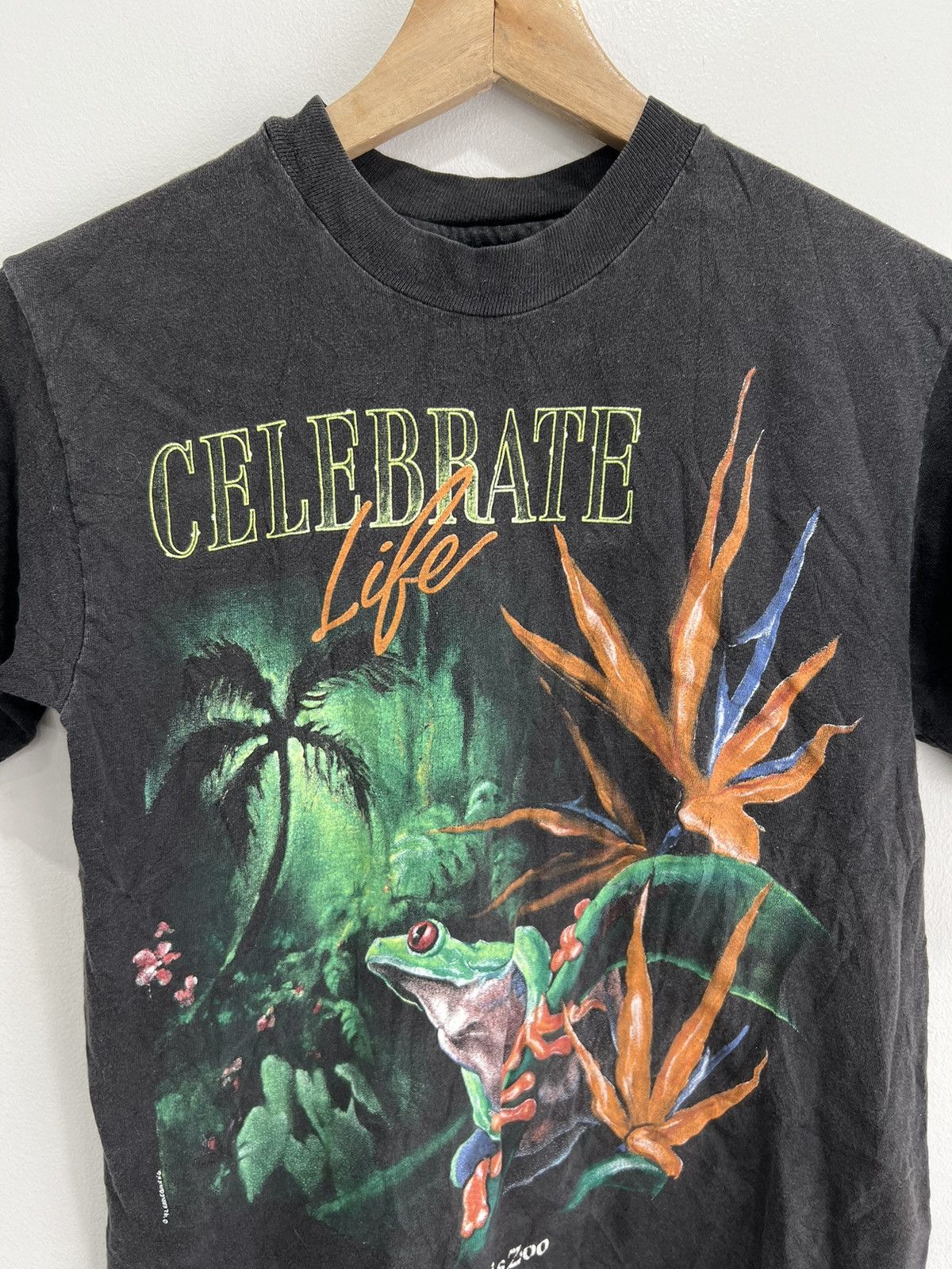 Vintage Vintage Frog Wildlife Tee Shirt Size US S / EU 44-46 / 1 - 3 Thumbnail