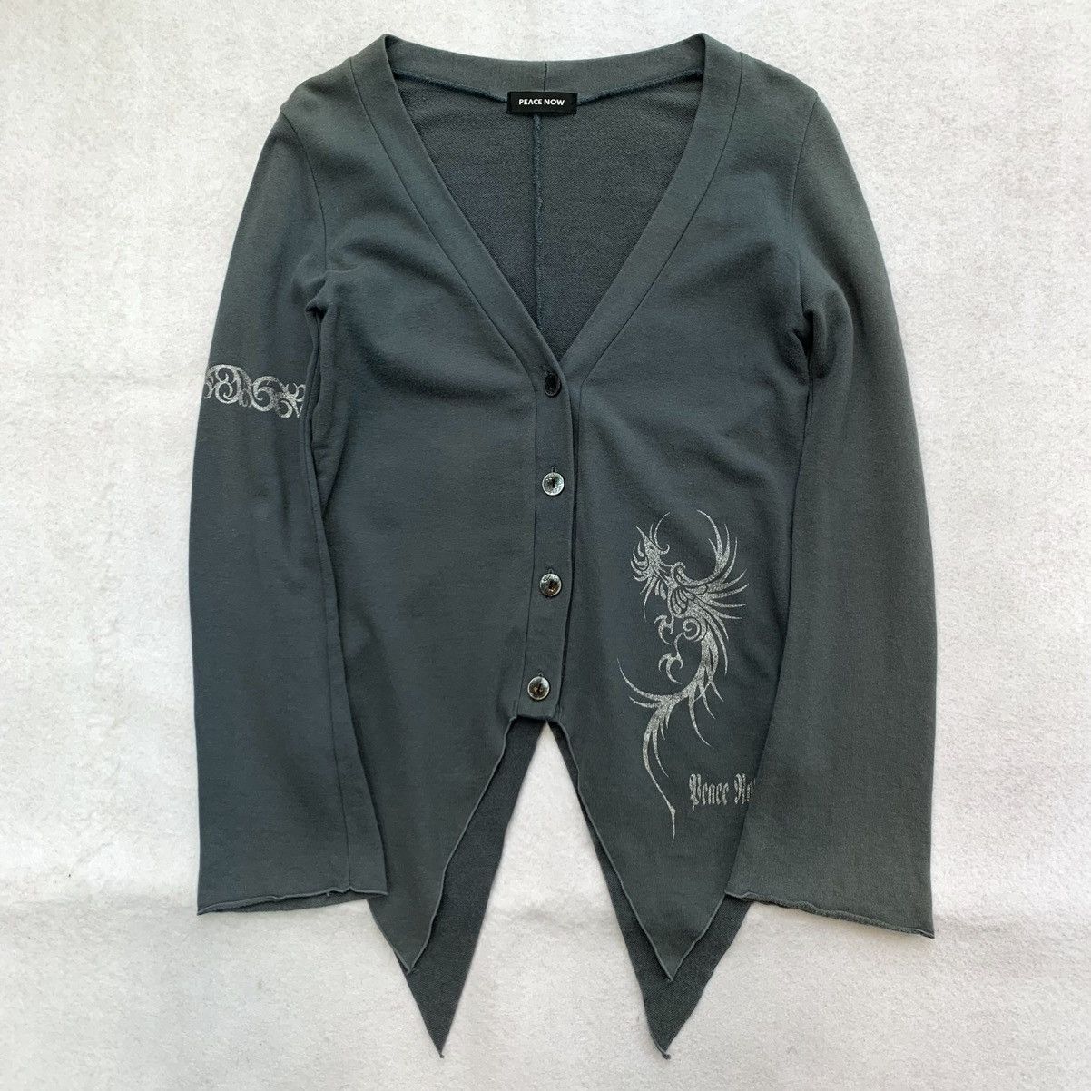 Japanese Brand 2000s Peace Now Pheonix Edge Embrace Cardigan Size M / US 6-8 / IT 42-44 - 1 Thumbnail
