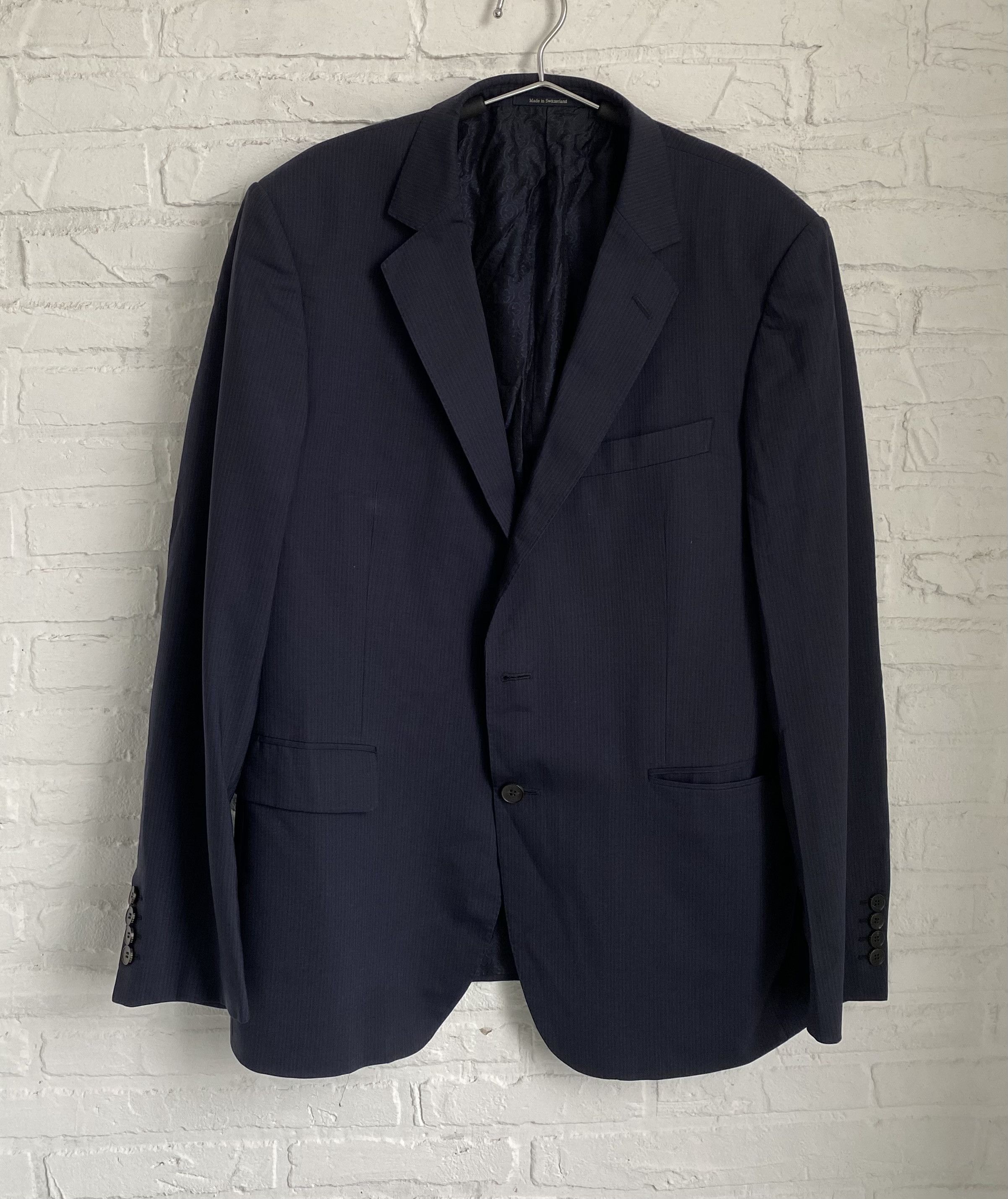 Gucci RARE Gucci striped monogram linning blazer Size 54R - 1 Thumbnail