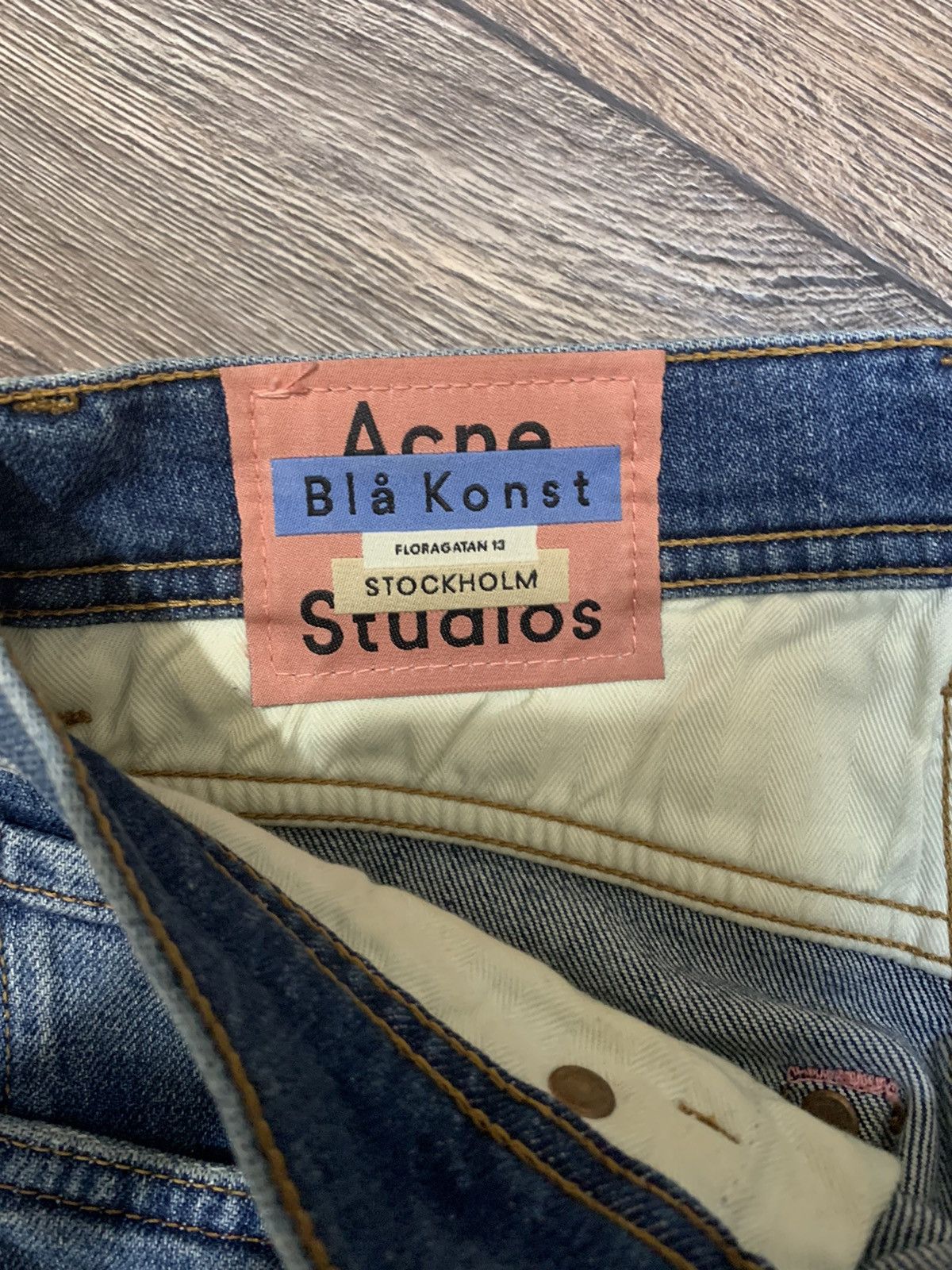Acne Studios Acne Studios Blue Denim Jeans Made in Italy Size 26" / US 2 / IT 38 - 7 Thumbnail