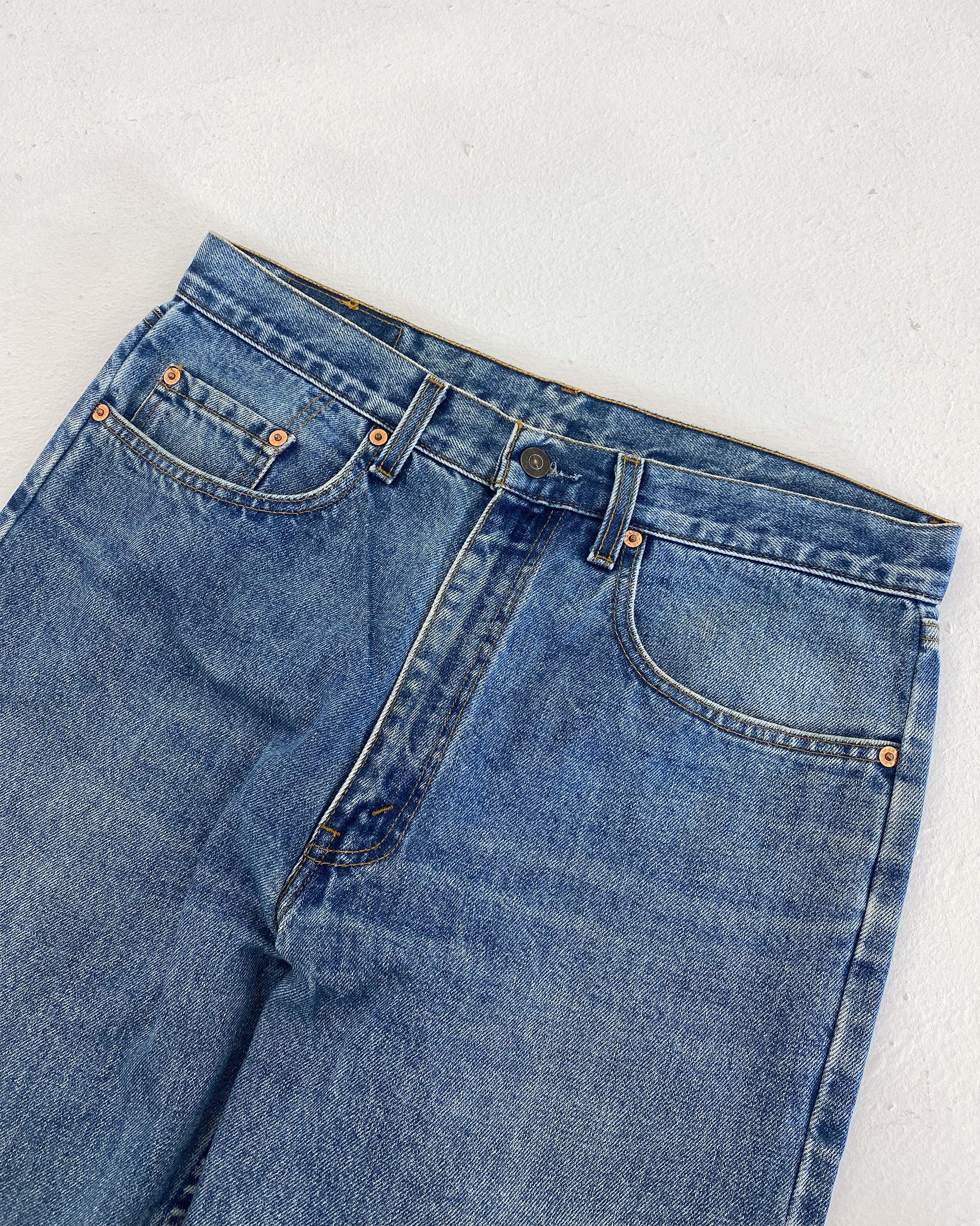 Levi's 2000s Orange Tab Denim Size US 34 / EU 50 - 2 Thumbnail