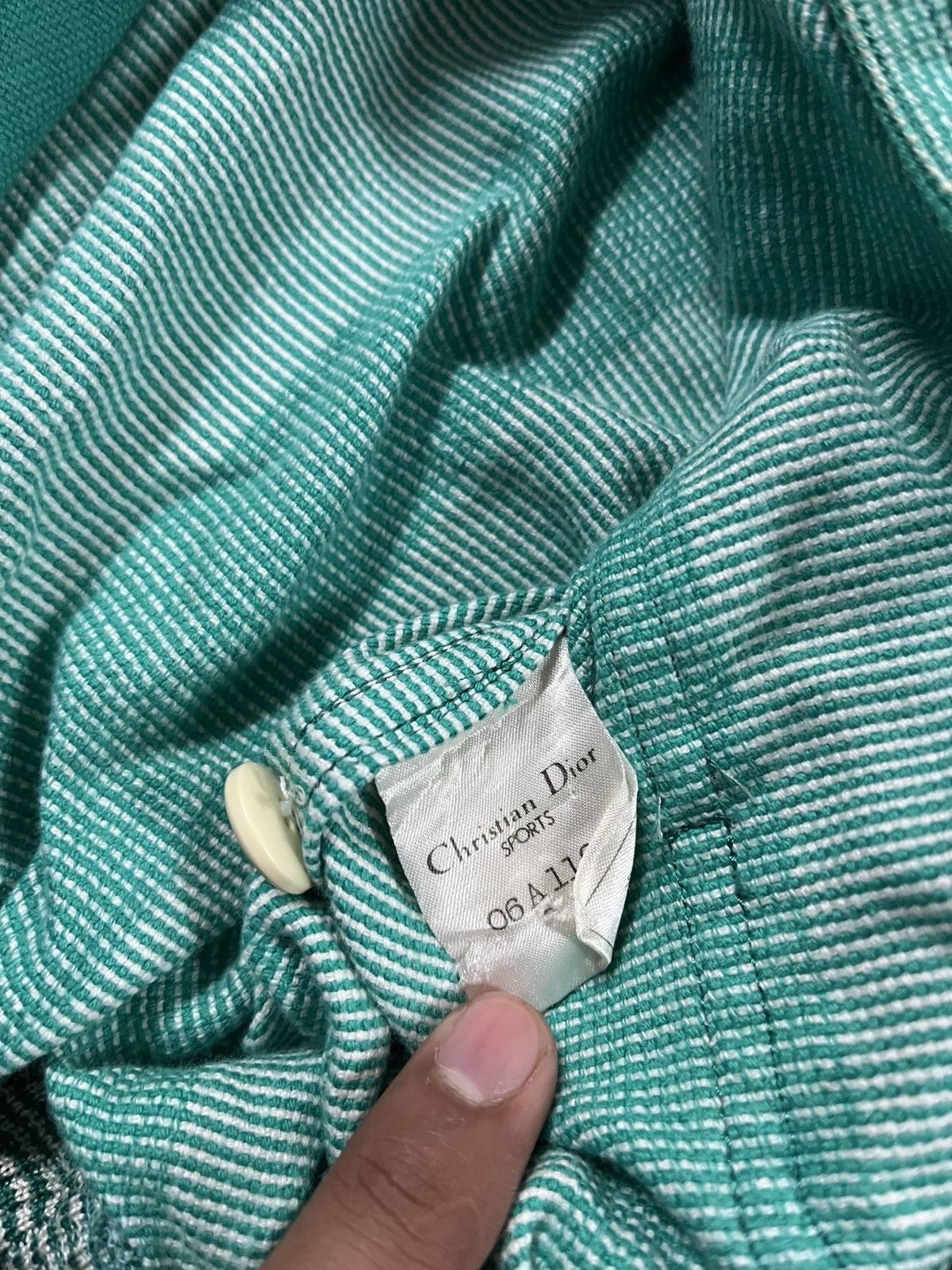 Christian Dior Monsieur × Vintage Vintage Christian Dior Sport Button Jacket Size US M / EU 48-50 / 2 - 4 Thumbnail