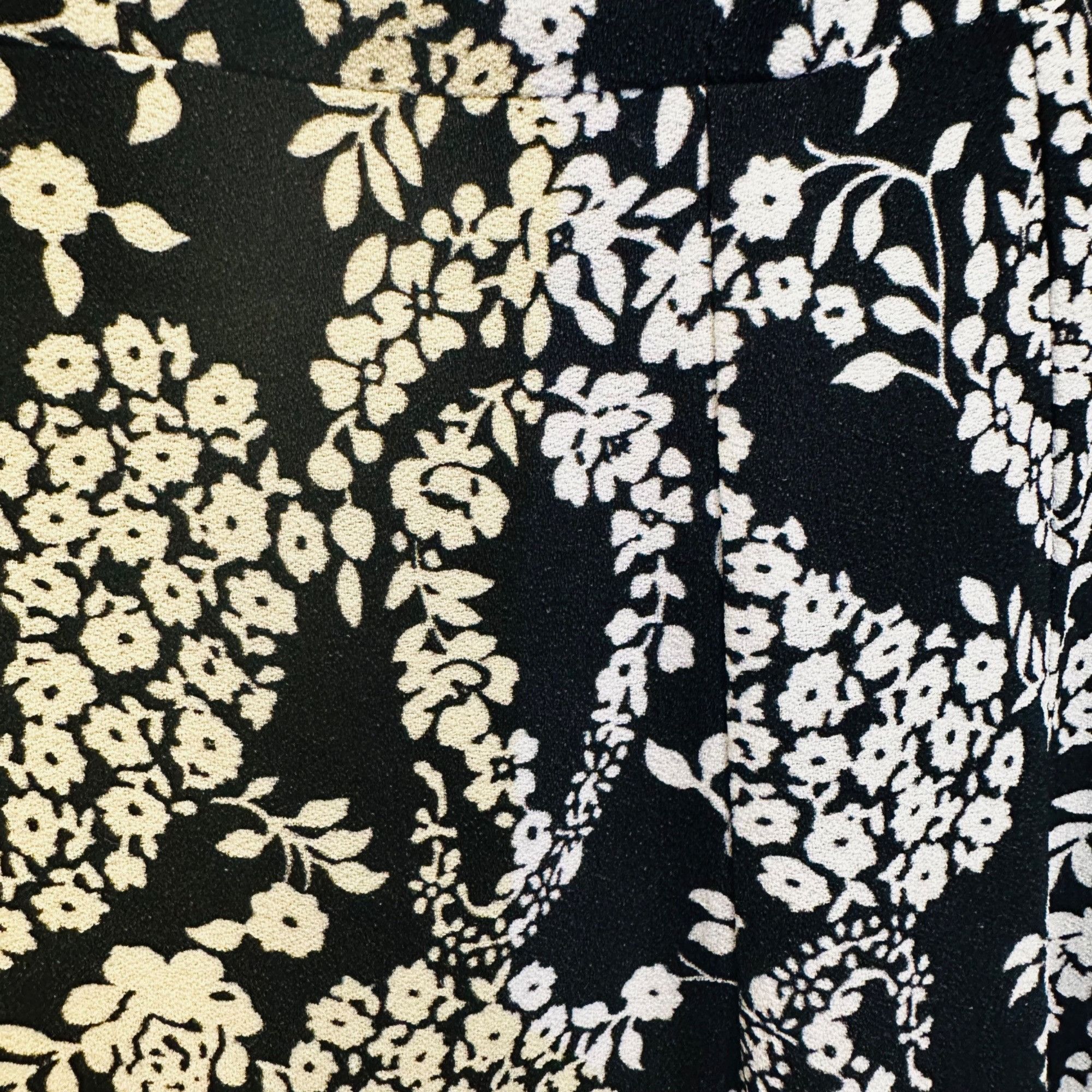 Dolce & Gabbana ✨Dolce & Gabanna Black Printed Midi Dress with Floral Sz 40 Size S / US 4 / IT 40 - 11 Thumbnail