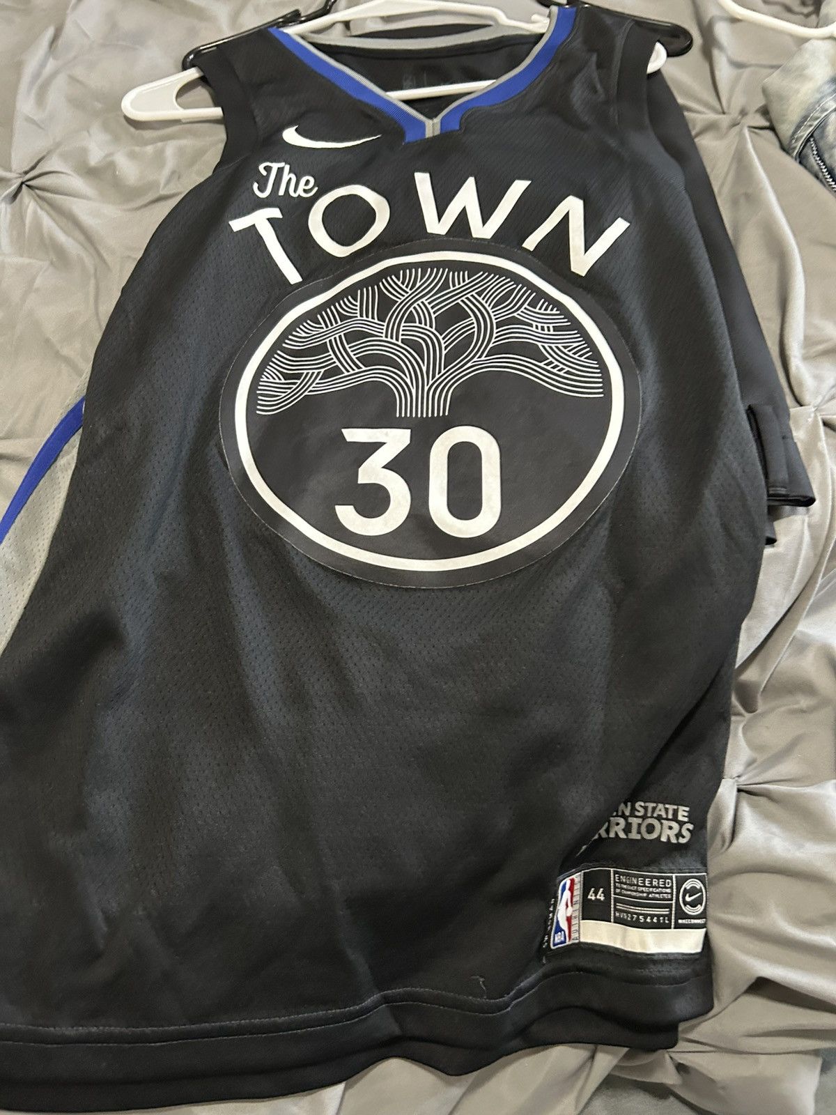 NBA Stephen Curry Golden State Warriors Jersey Size US L / EU 52-54 / 3 - 2 Thumbnail