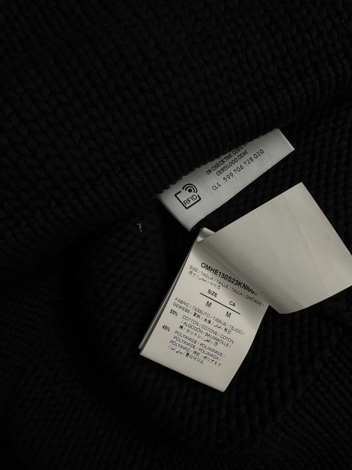 Off-White Rope Multipkt Knit Crewneck Size US XL / EU 56 / 4 - 9 Thumbnail