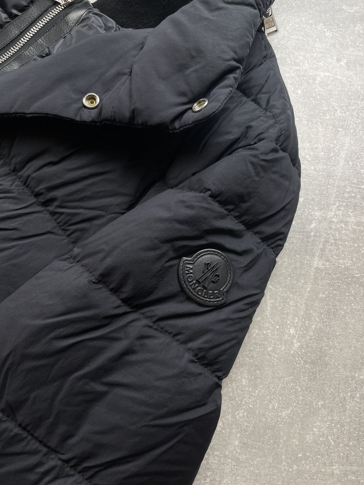 Moncler Moncler Melimoyu Women’s Quilted Premium Down Jacket Black Size M / US 6-8 / IT 42-44 - 5 Thumbnail