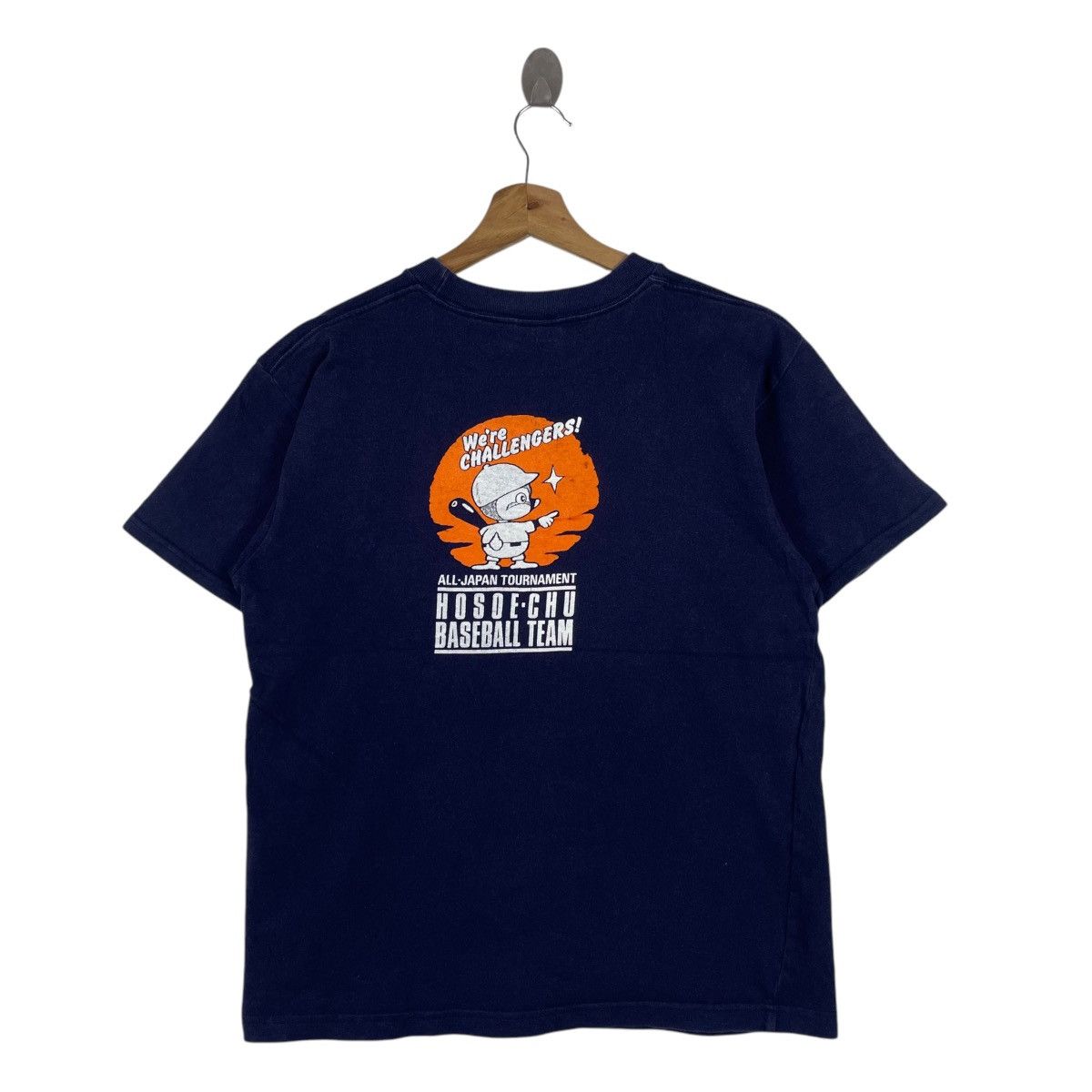 Vintage Vintage HOSOE-CHU Baseball Team Tee Shirt Size US M / EU 48-50 / 2 - 1 Thumbnail