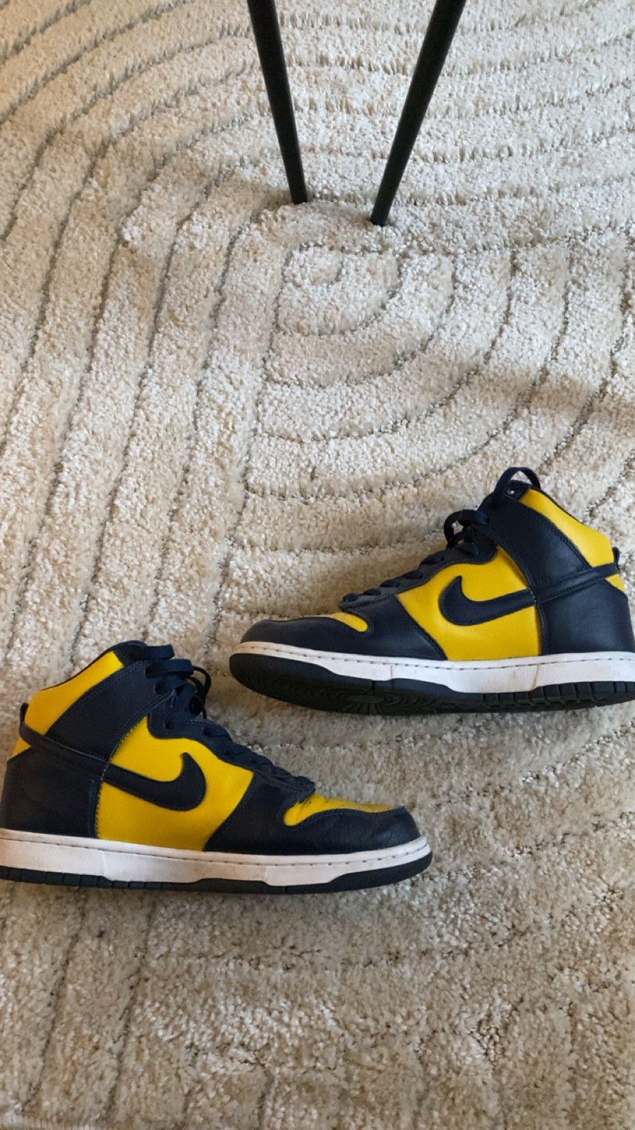 Nike Nike Dunk High MICHIGAN Size US 9.5 / EU 42-43 - 3 Thumbnail