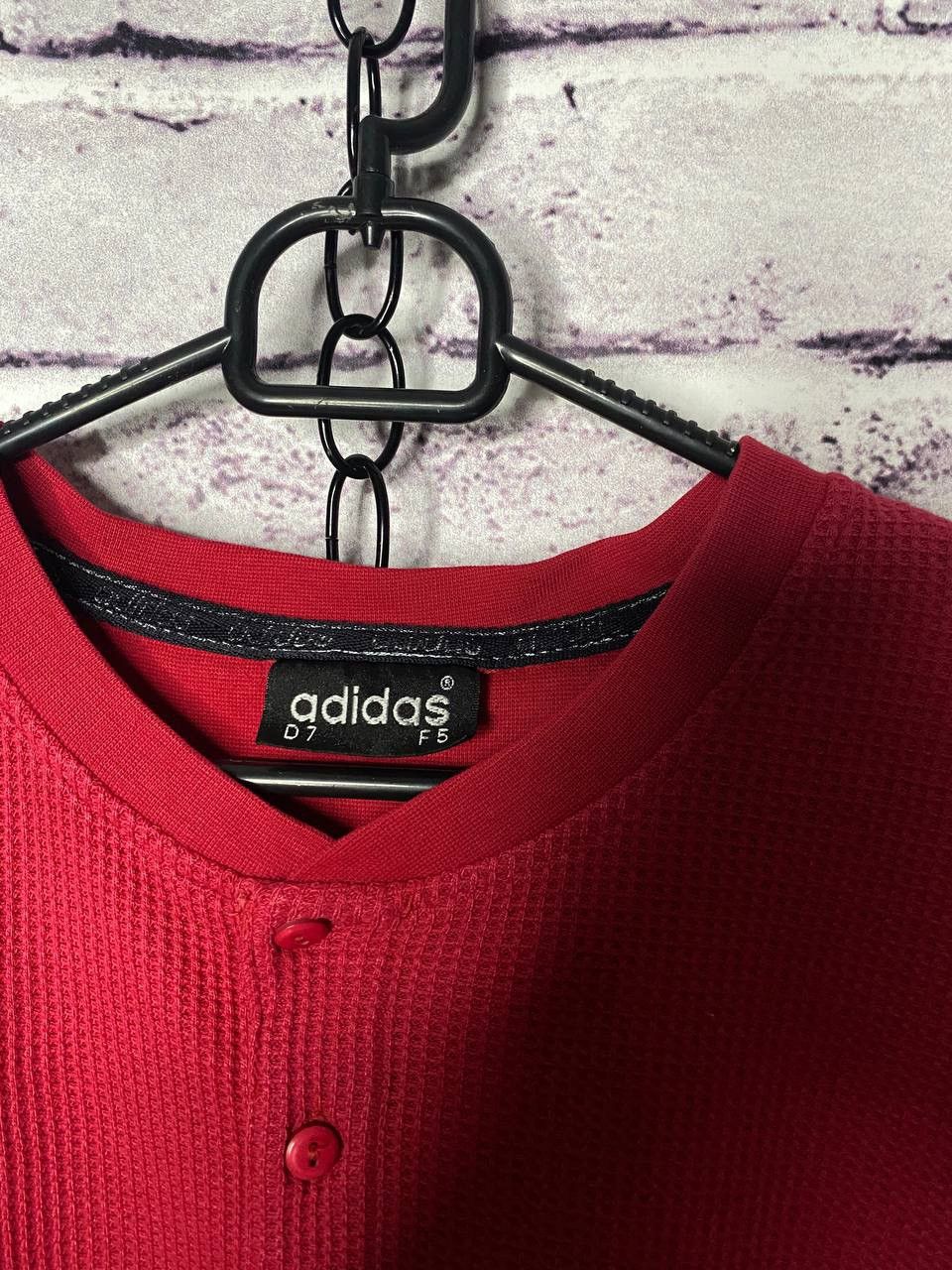 Adidas MENS Adidas Vintage T-Shirt Red Fire Bird sportswear Size US L / EU 52-54 / 3 - 3 Thumbnail