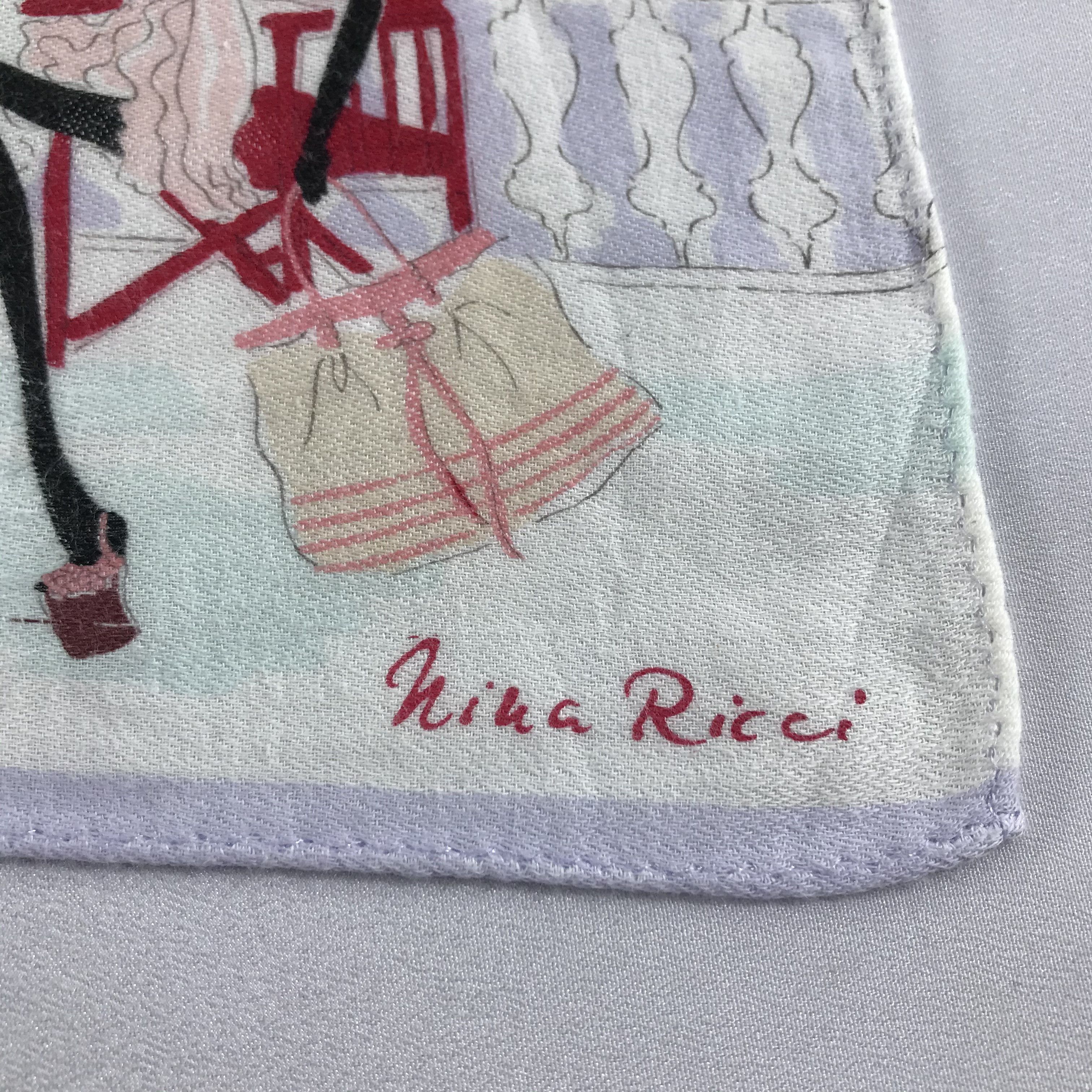 Nina Ricci Nina Ricci Handkerchief Neckerchief Bandana H1001 Size ONE SIZE - 3 Thumbnail