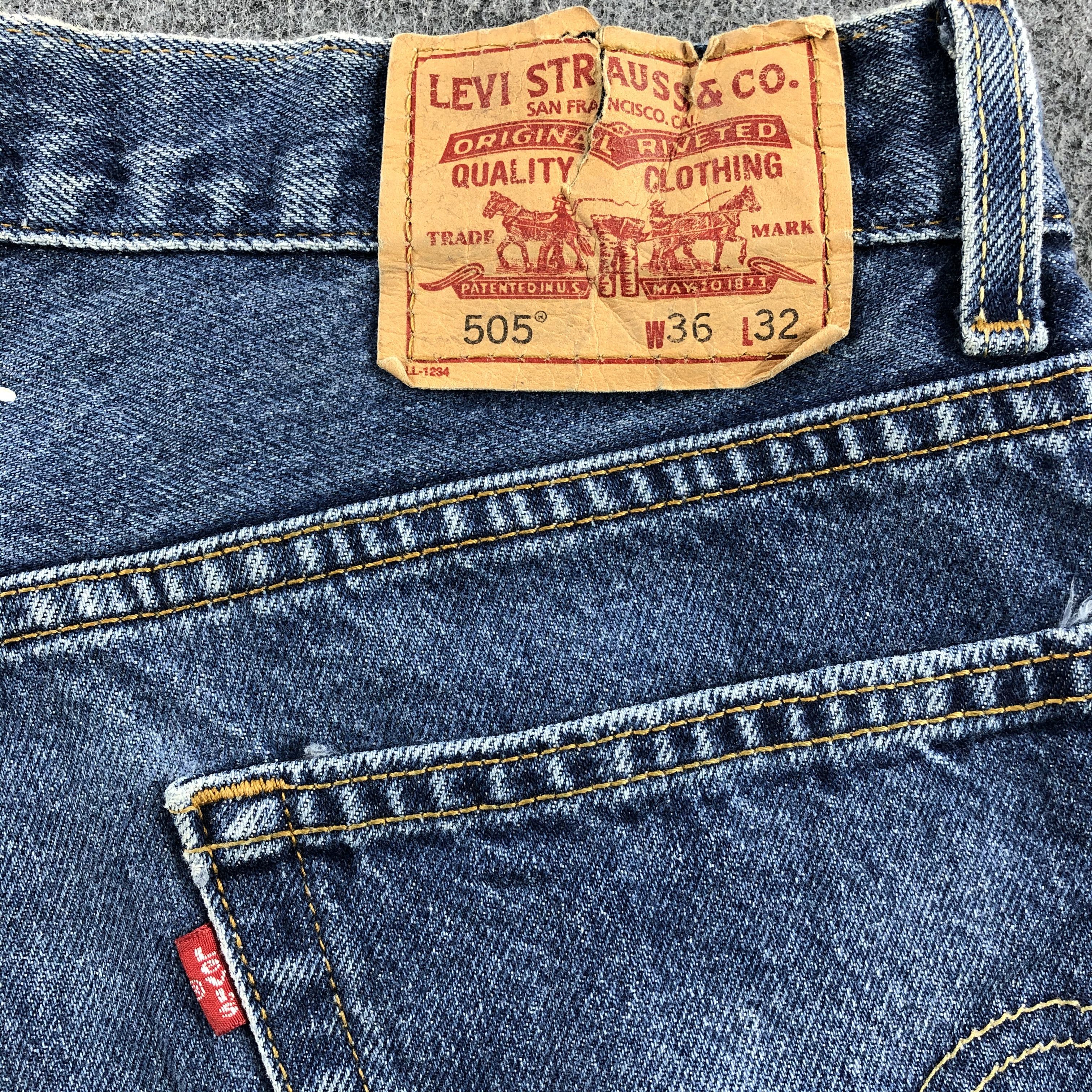 Levi's × Vintage Vintage Levis 505 Jeans-JM1030 Size US 36 / EU 52 - 5 Thumbnail