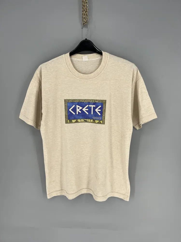 Band Tees Vintage Greece Crete Tourist Tee Graphic 90s Size US L / EU 52-54 / 3 - 1 Thumbnail