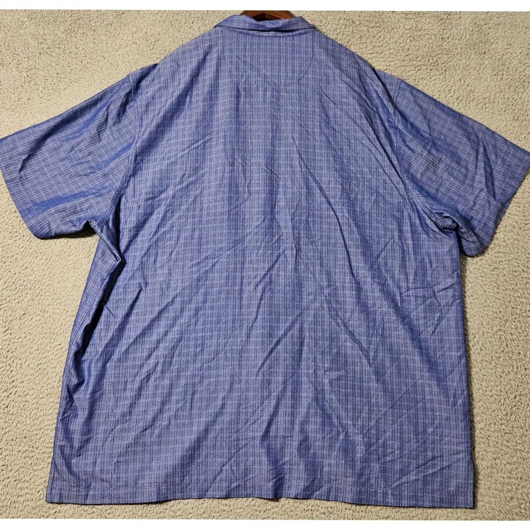 Tommy Bahama Tommy Bahama Mojito Bay Flora Cres Island Zone Camp Shirt Men's 3XL Blue Short Sleeve XXXL Size US XXL / EU 58 / 5 - 2 Thumbnail
