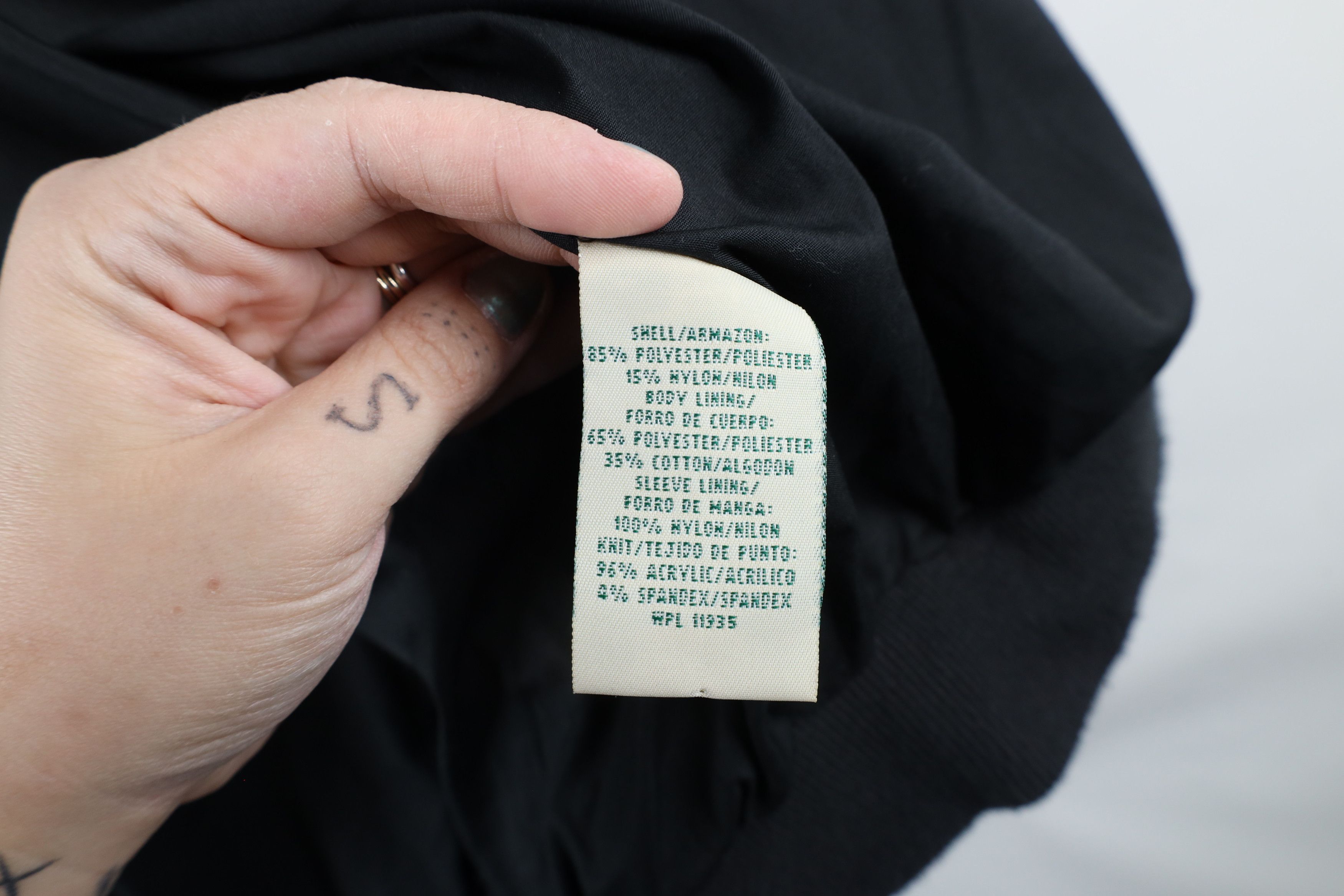 Vintage Vintage 90s Streetwear Full Zip Bomber Jacket Black Size US L / EU 52-54 / 3 - 11 Thumbnail