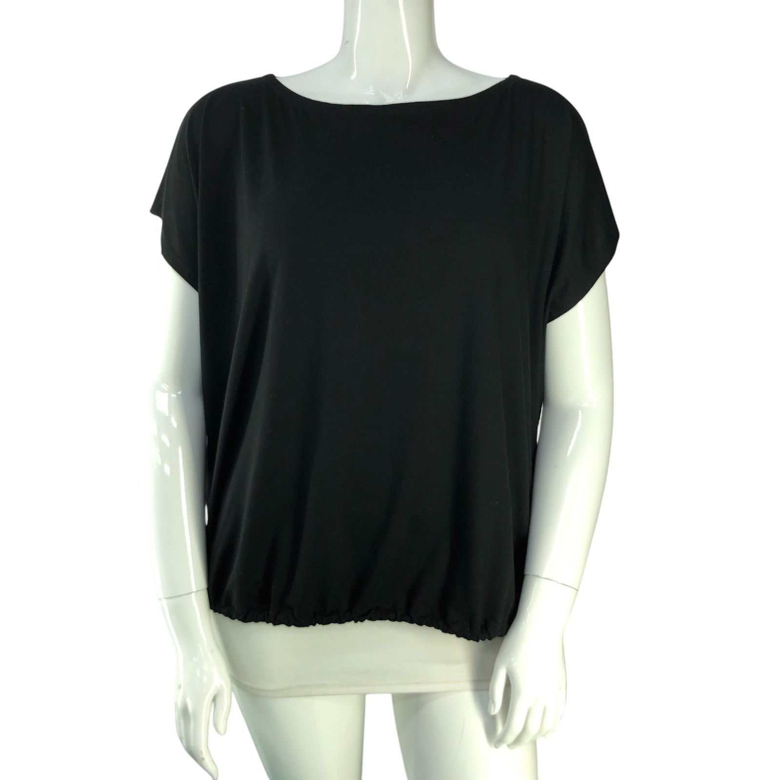 Eileen Fisher Eileen Fisher Size 3X Top Fine Jersey Square Drawstring Hem Size 3XL / US 20-22 - 11 Thumbnail
