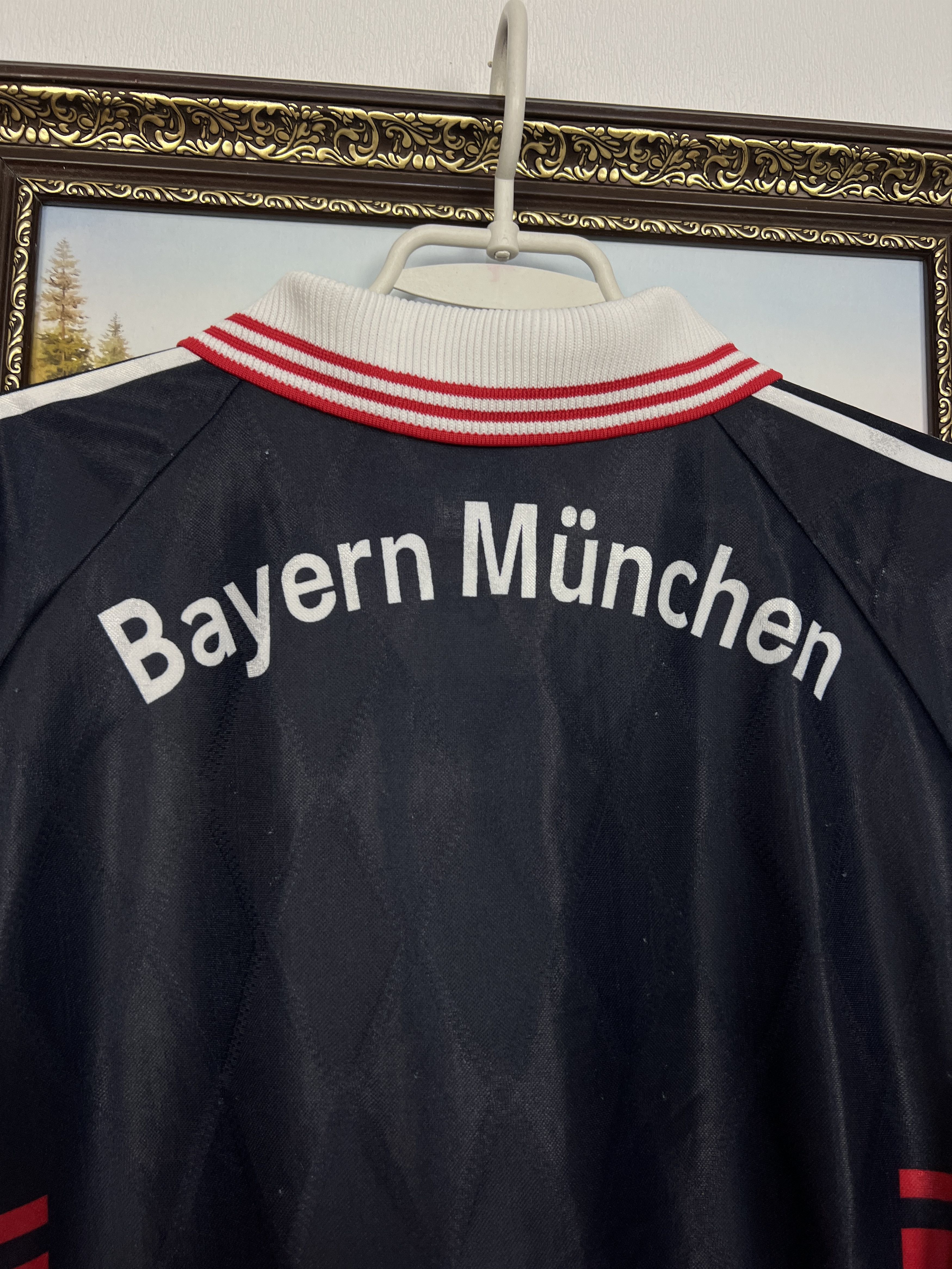 Adidas Bayern Munich Home football shirt 1997 Soccer Jersey Trikot Size US M / EU 48-50 / 2 - 11 Thumbnail