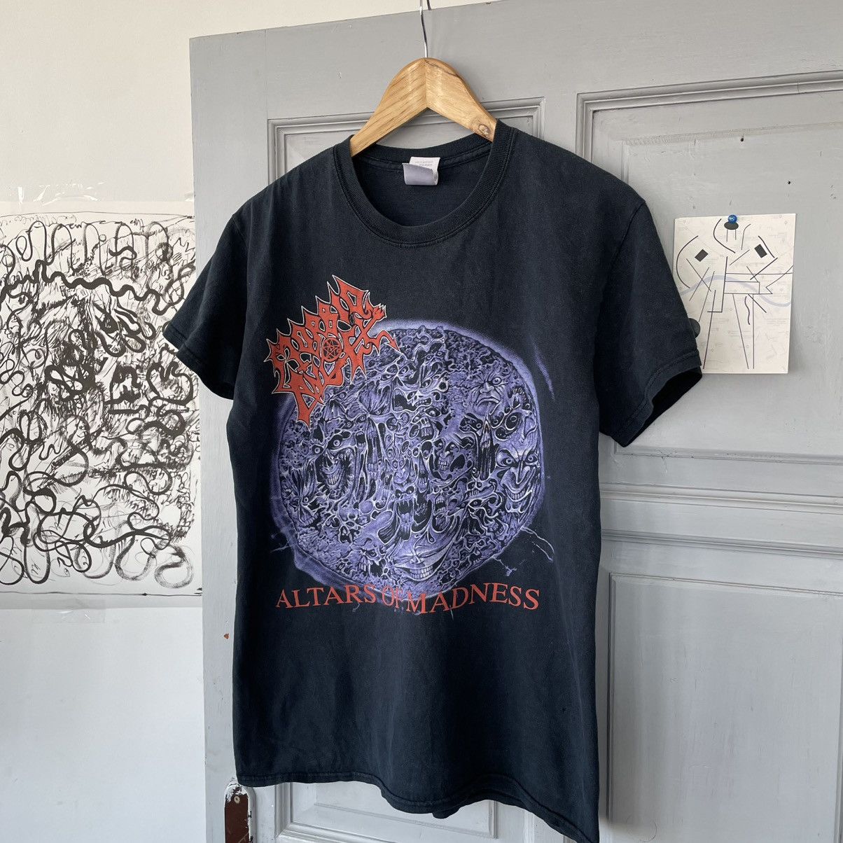 Band Tees × Vintage Vintage Morbid Angel Death metal T-shirt Altars Of Madness Size US M / EU 48-50 / 2 - 1 Thumbnail