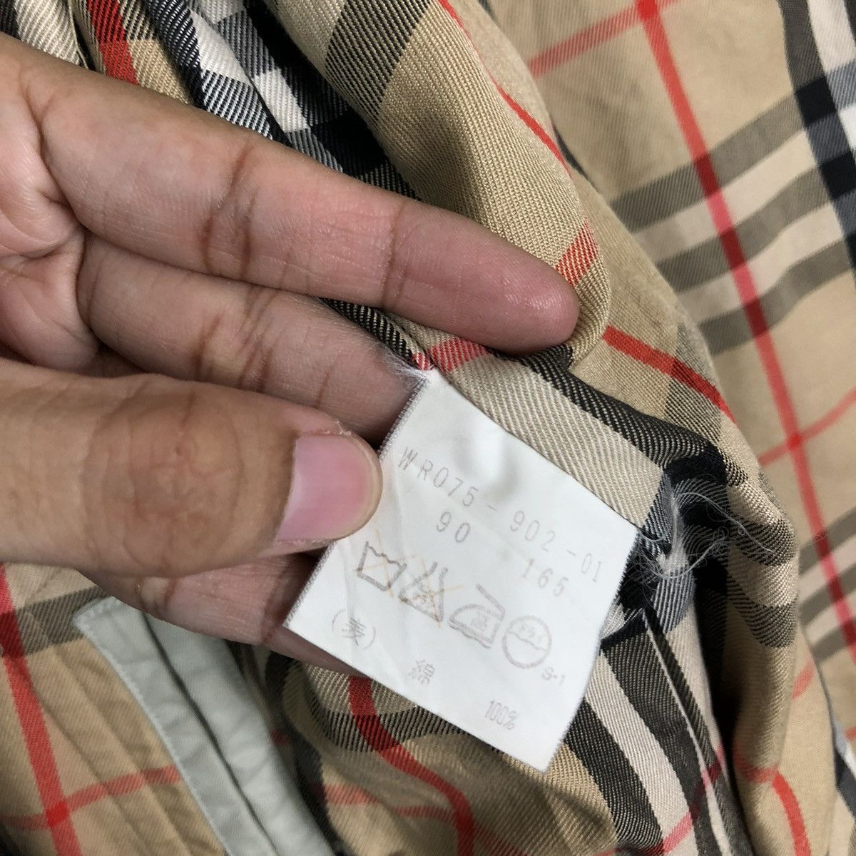 Burberry 🔥Vintage Trench Coats Burberrys Nova Check Lining Size US M / EU 48-50 / 2 - 20 Thumbnail