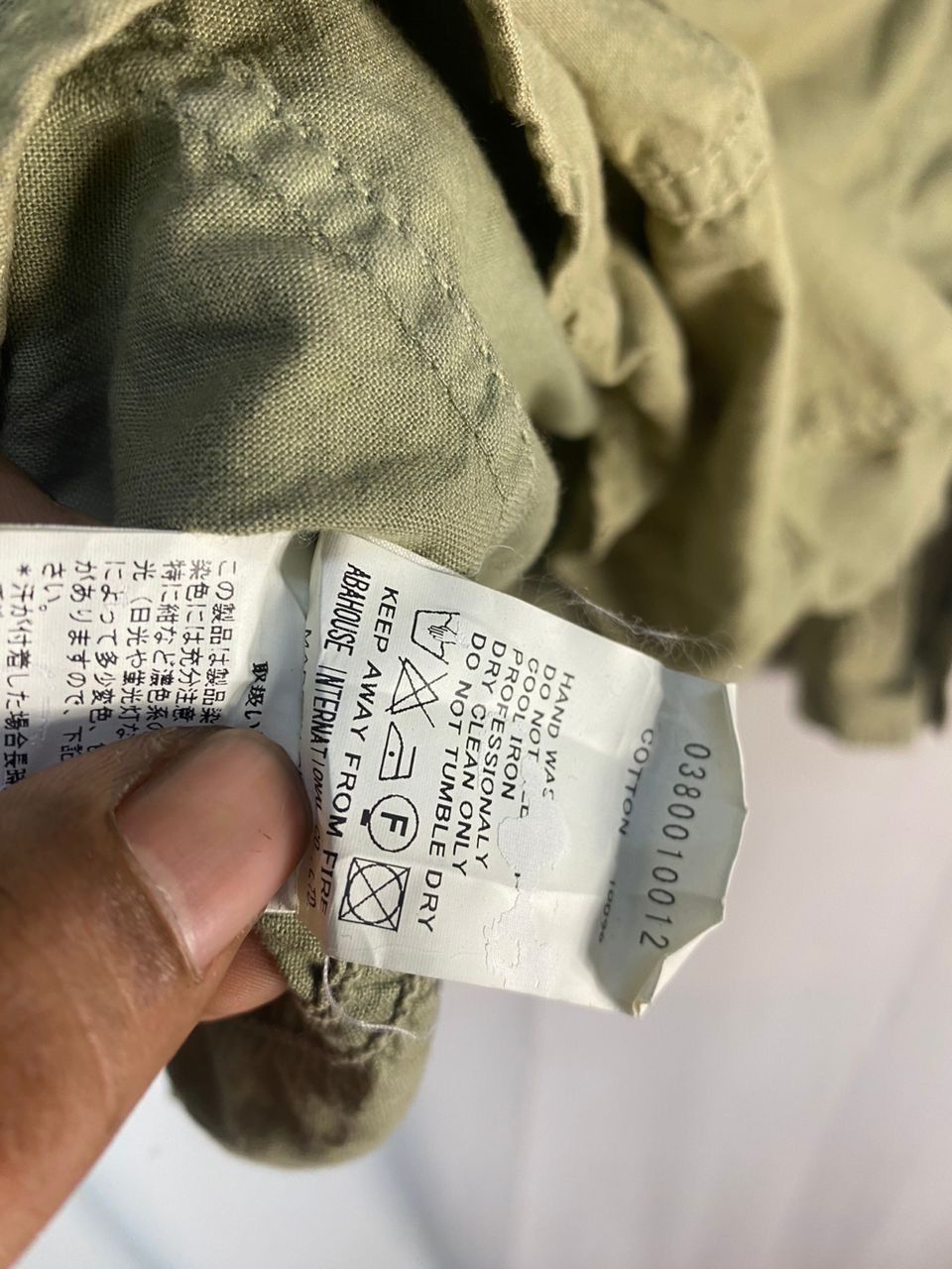 ABAHOUSE × Japanese Brand Design works military fashion button up shirt by abahouse Size US M / EU 48-50 / 2 - 7 Thumbnail