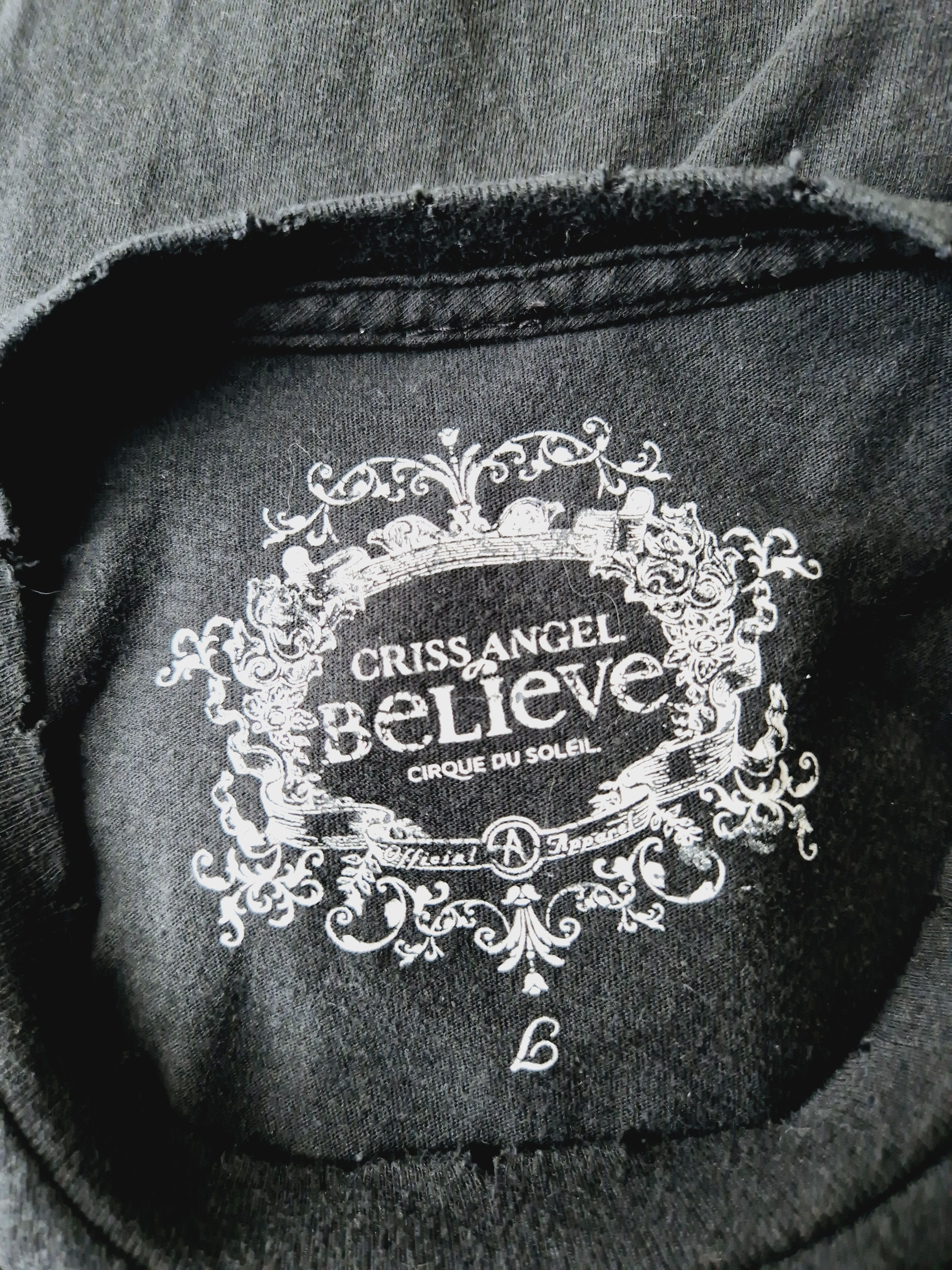 Affliction Criss Angel Believe Tour T-Shirt Size XL Size US L / EU 52-54 / 3 - 4 Thumbnail