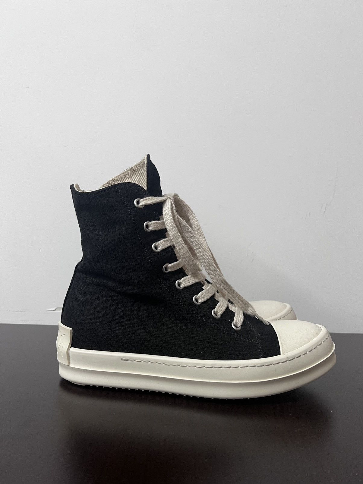 Rick Owens Drkshdw Rick owens drkshdw ramones high top sneakers Size US 6 / IT 36 - 4 Thumbnail