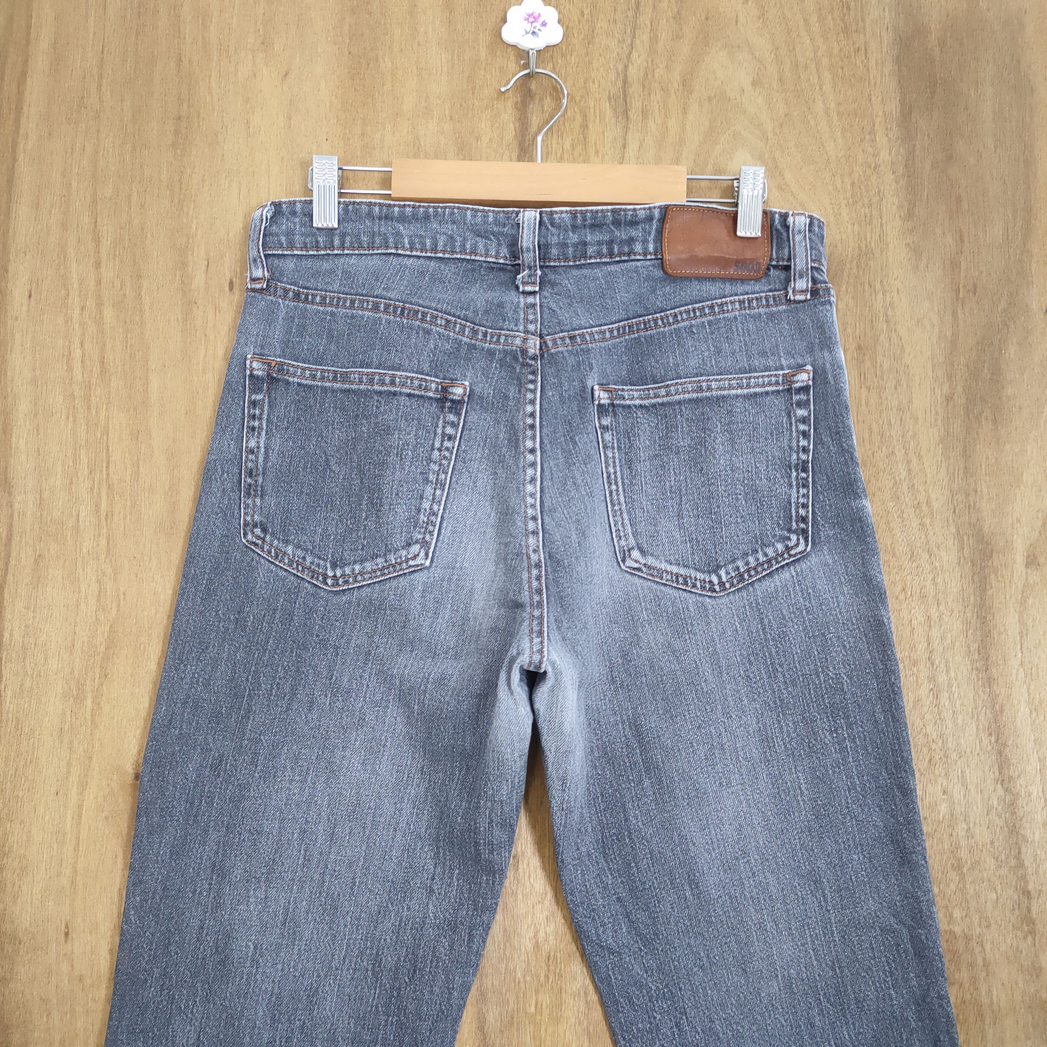 Japanese Brand VINTAGE JAPANESE BLACK JEAN DISTRESSED DENIM PANTS Size US 30 / EU 46 - 10 Thumbnail