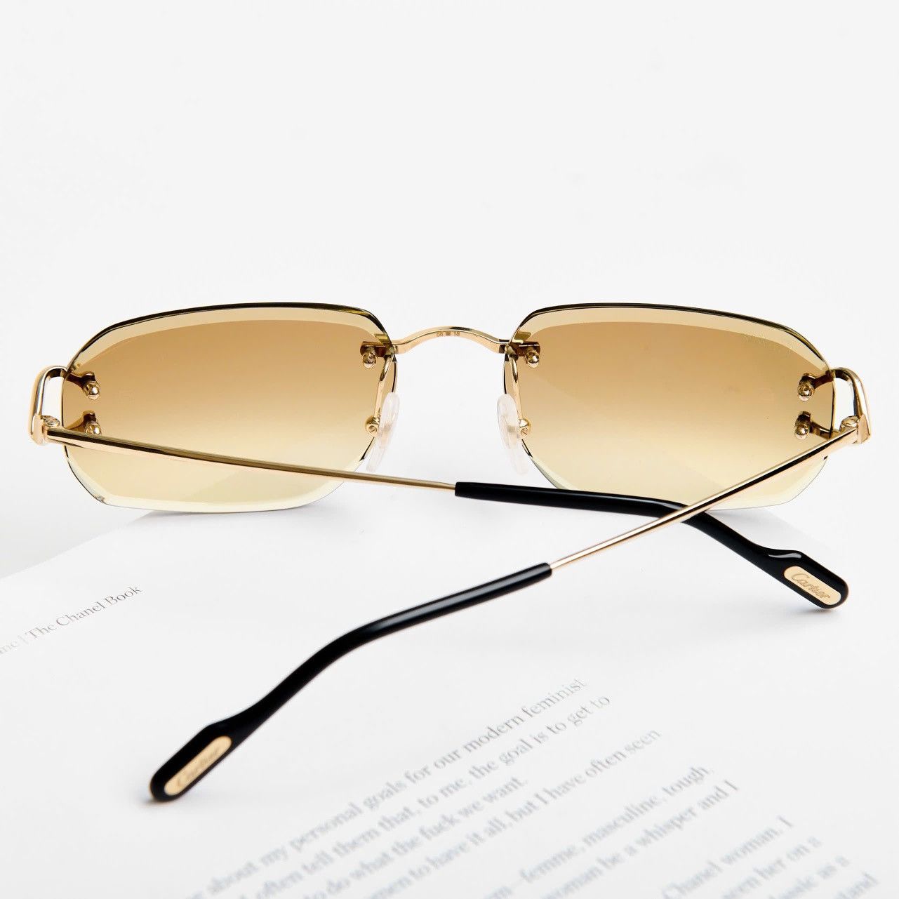 Cartier CARTIER CT0468S 004 SUNGLASSES Size ONE SIZE - 7 Thumbnail