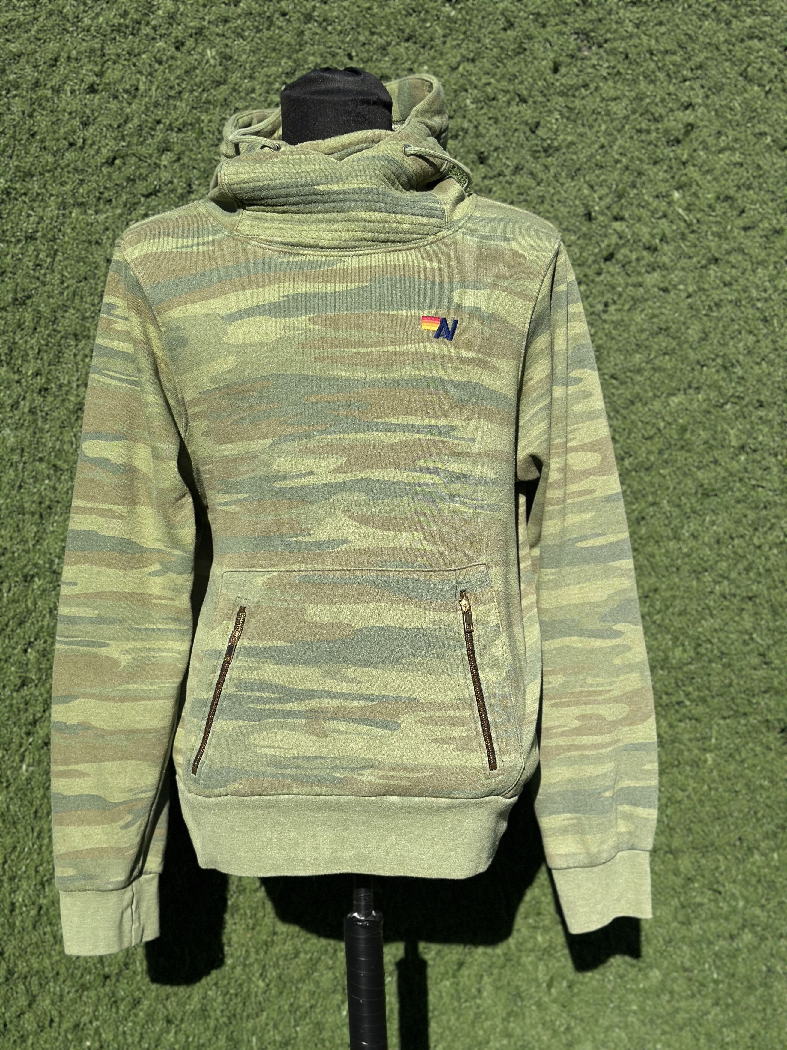 Aviator Nation Aviator Nation Camo Hoodie High Neck XL Vintage Fade Size US XL / EU 56 / 4 - 2 Thumbnail